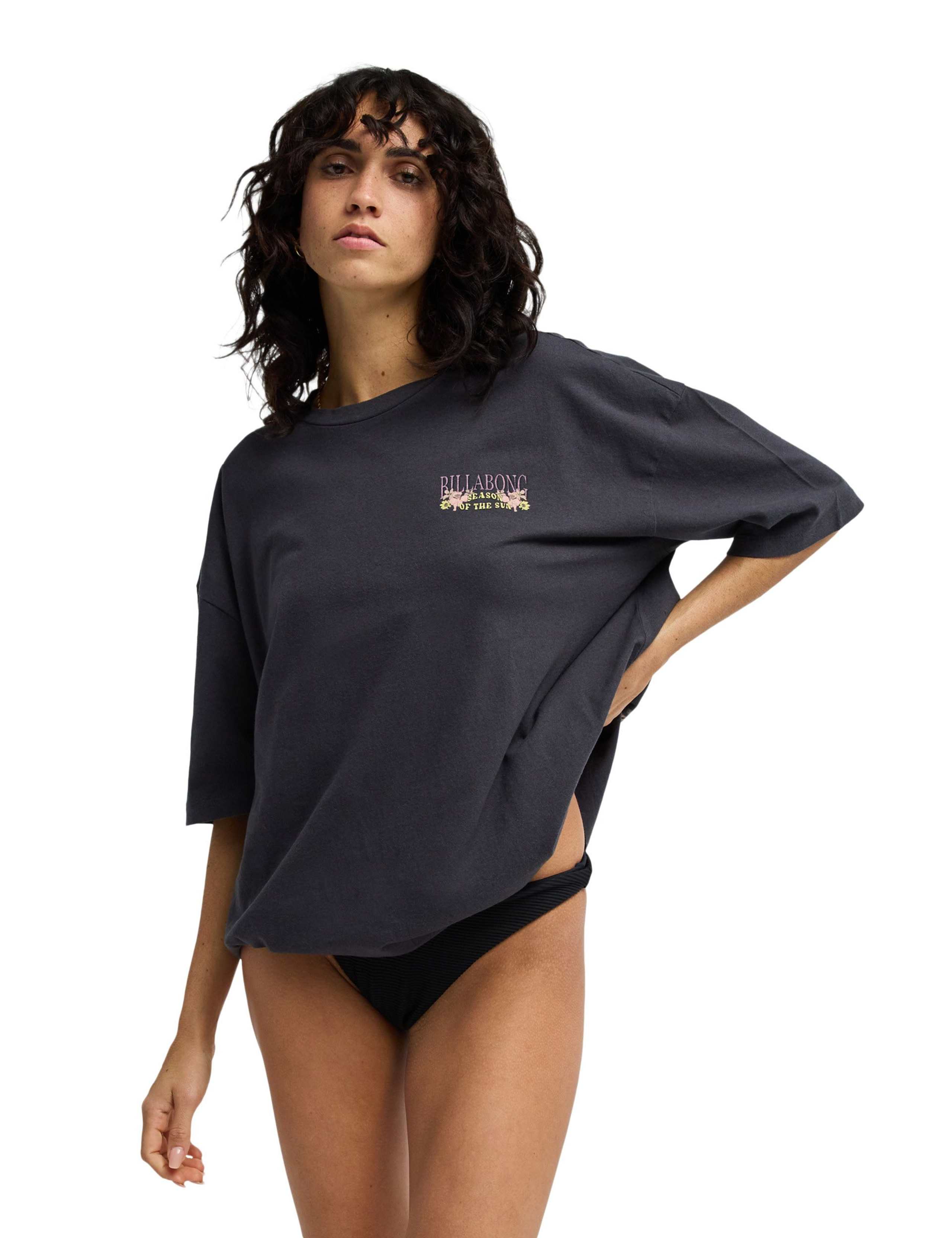 Floral Rocker Jersey Oversized T-Shirt 1 of 3