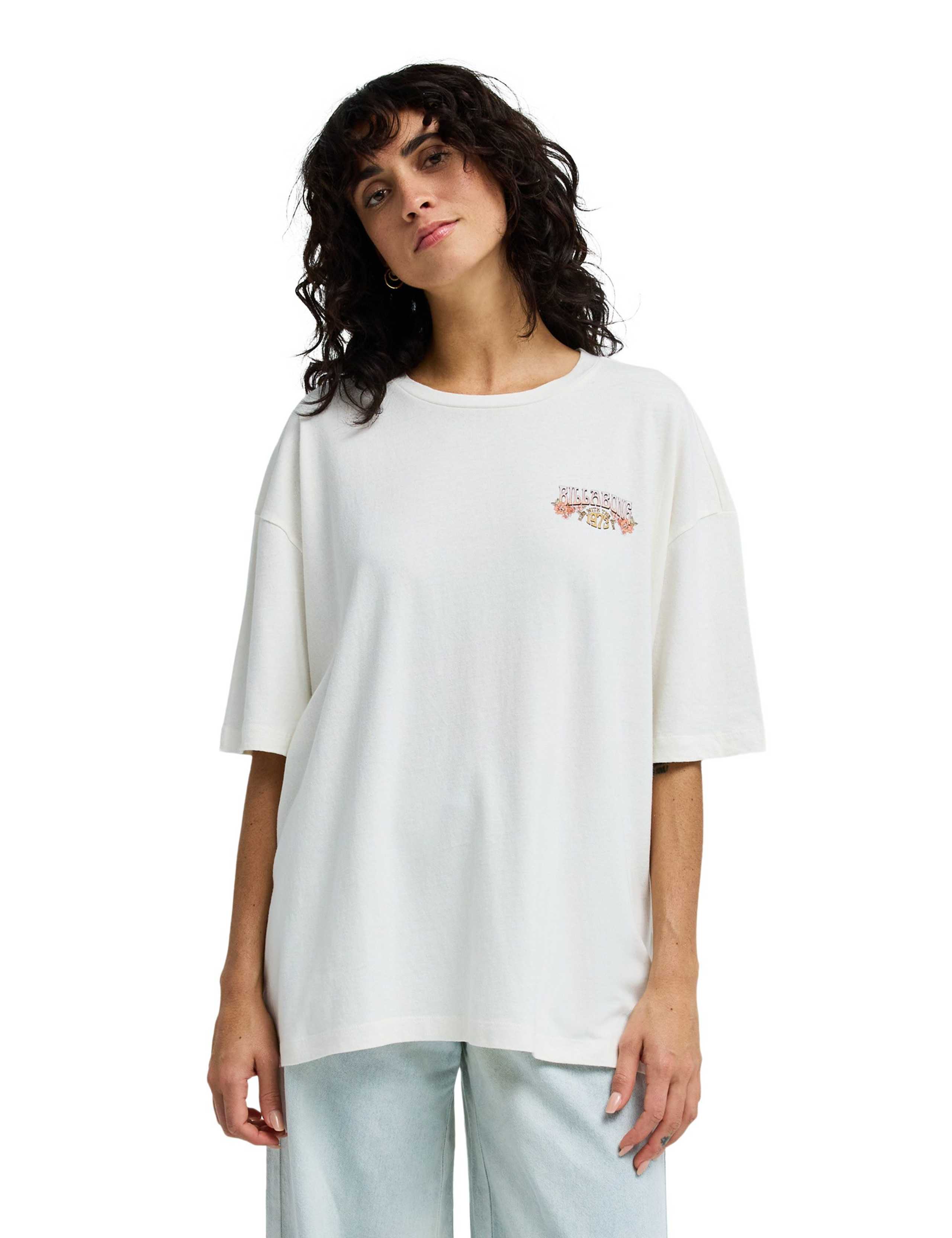 Pure Cotton Waterfall T-Shirt 1 of 5