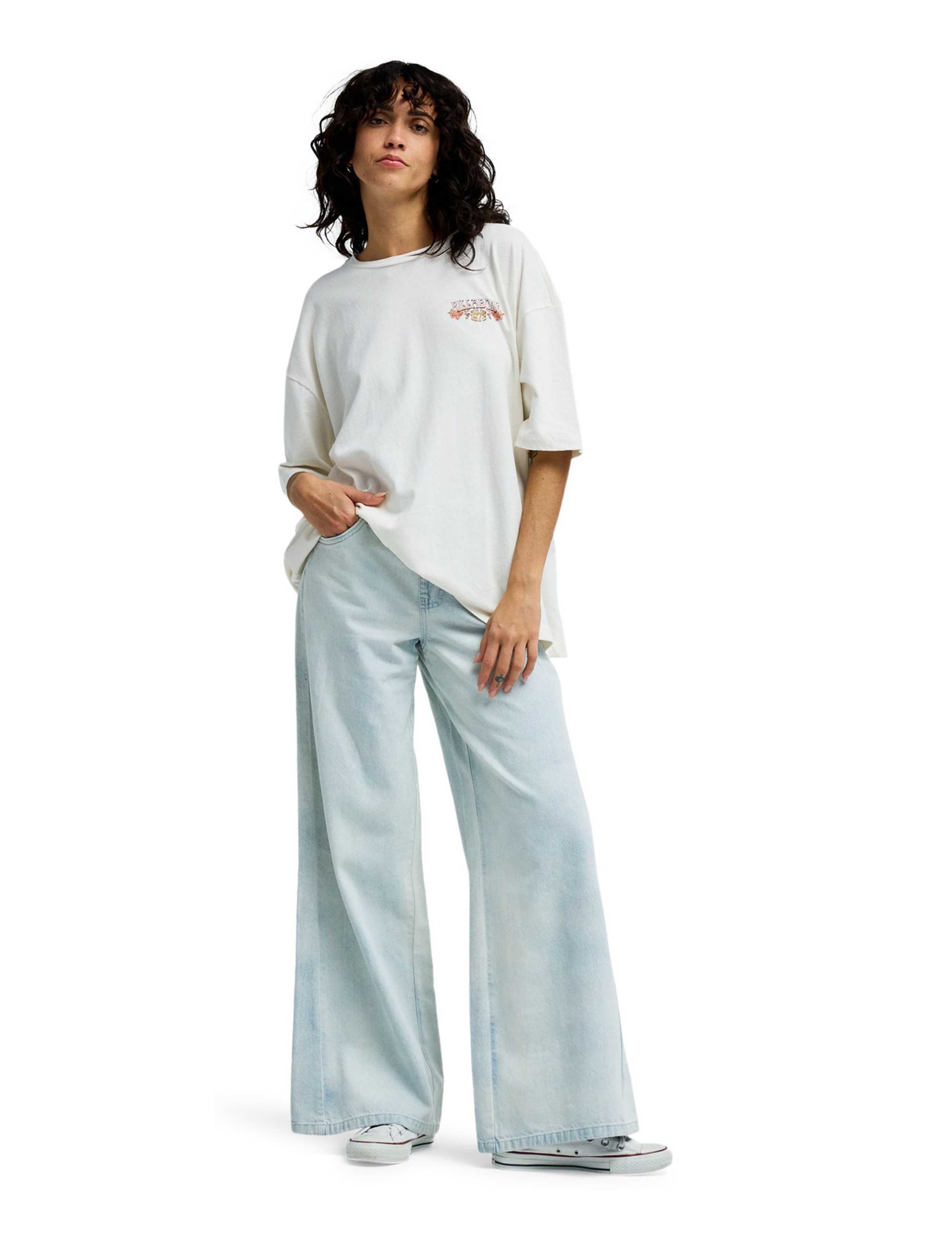 Pure Cotton Waterfall T-Shirt 3 of 5