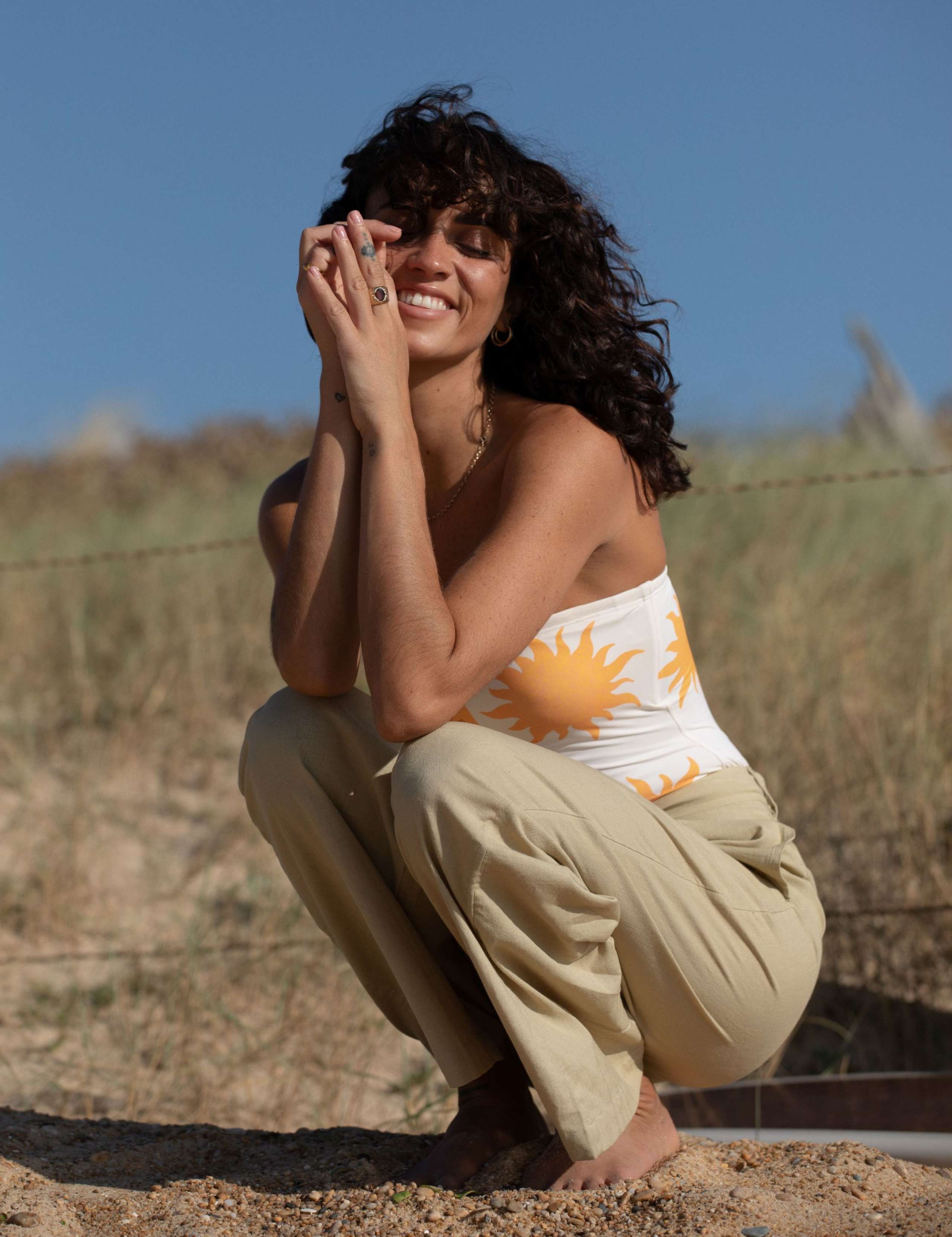 Sunblind Tully Hi Printed Bandeau Swimsuit 4 of 4