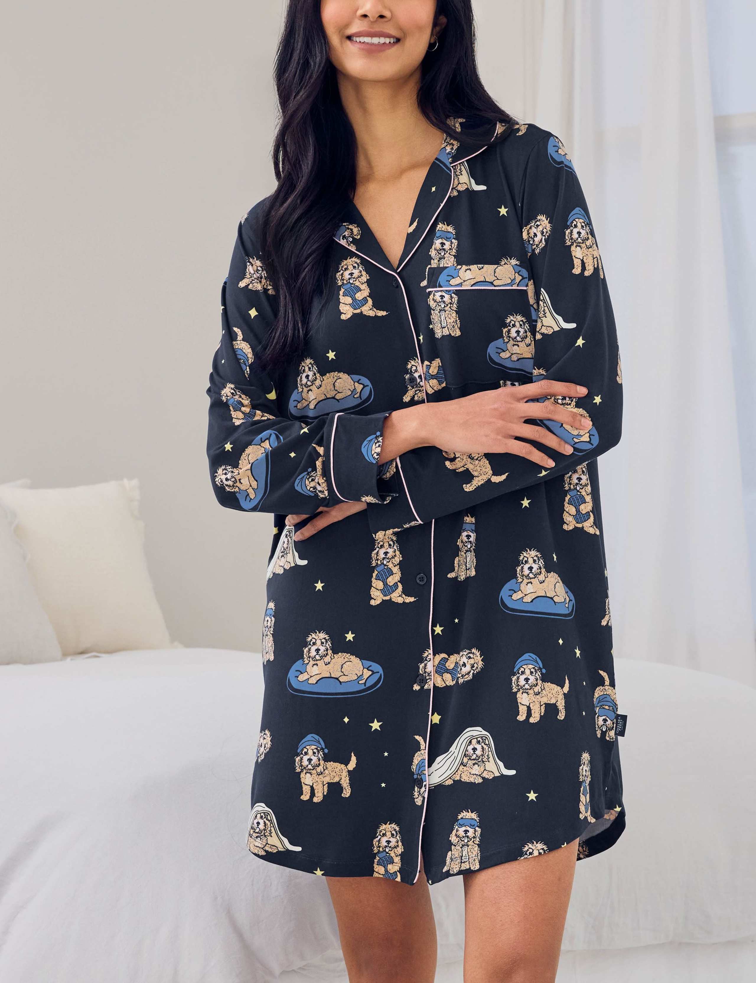 Bedtime Dog Print Nightshirt 4 of 6