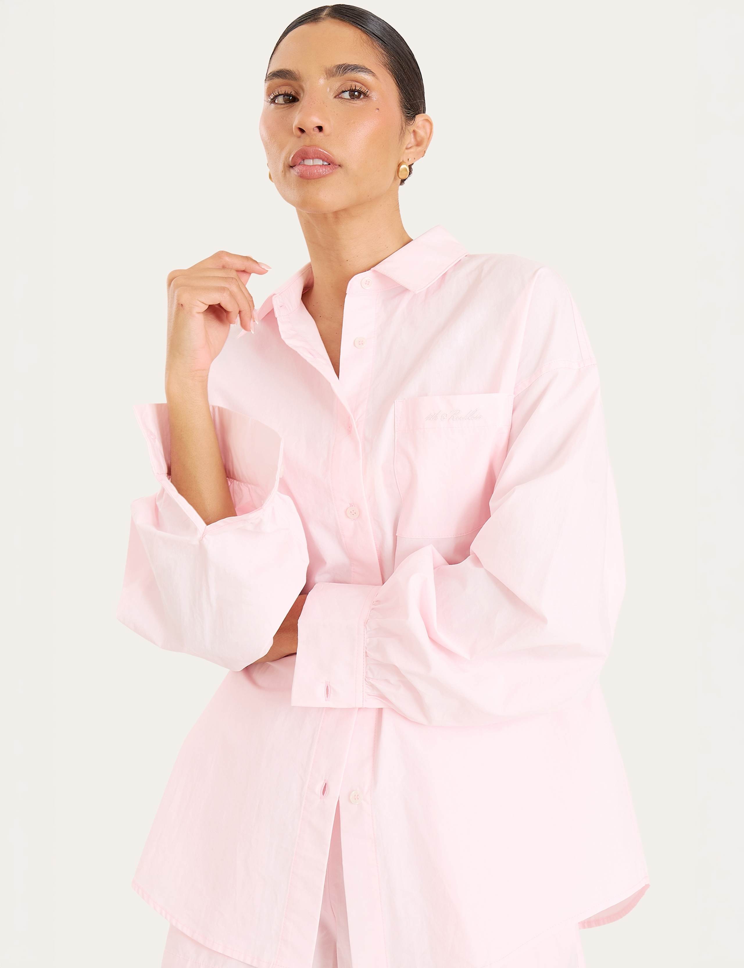 Pure Cotton Beach Cover Up Shirt 3 of 12
