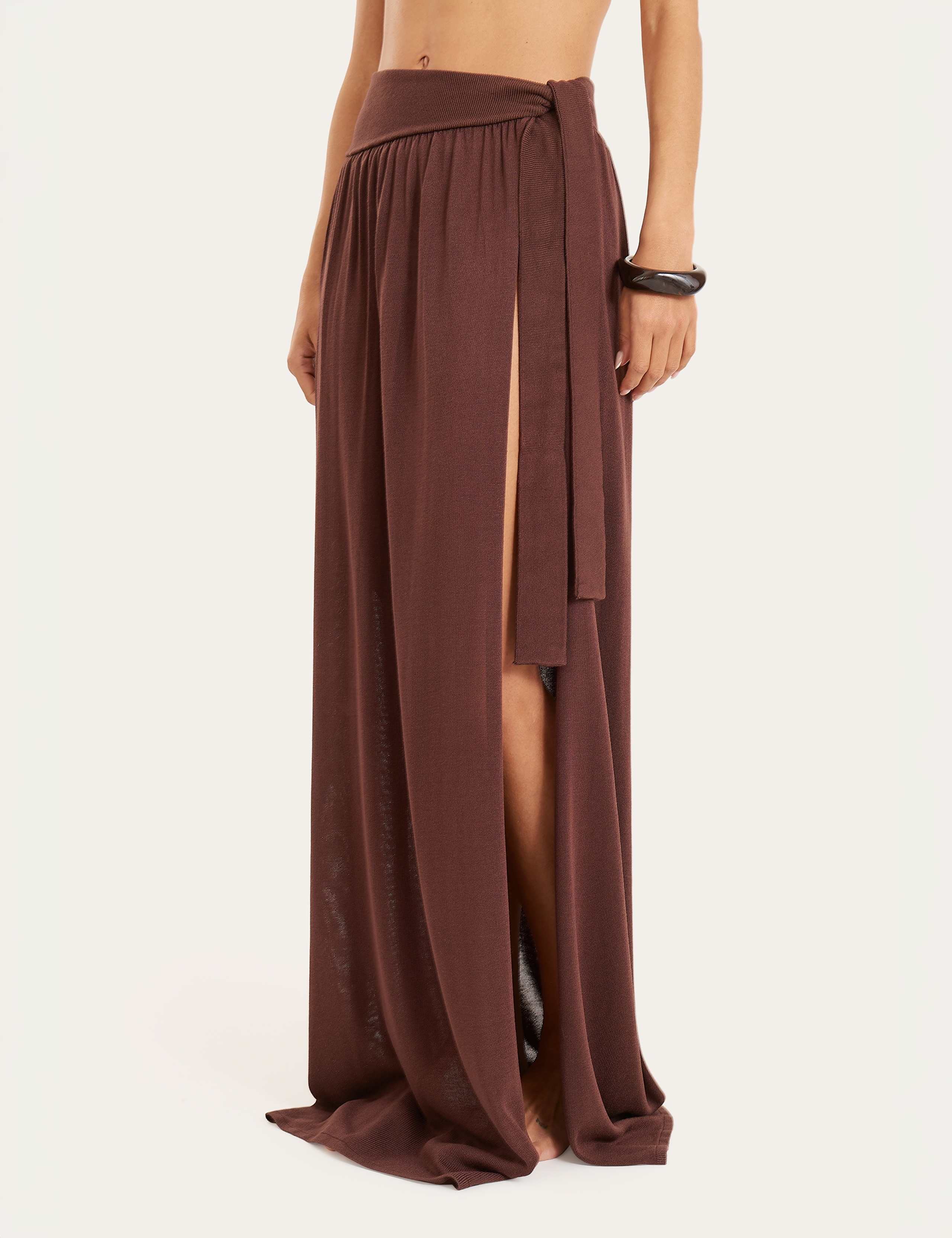 Maxi Side Split Beach Skirt 3 of 11