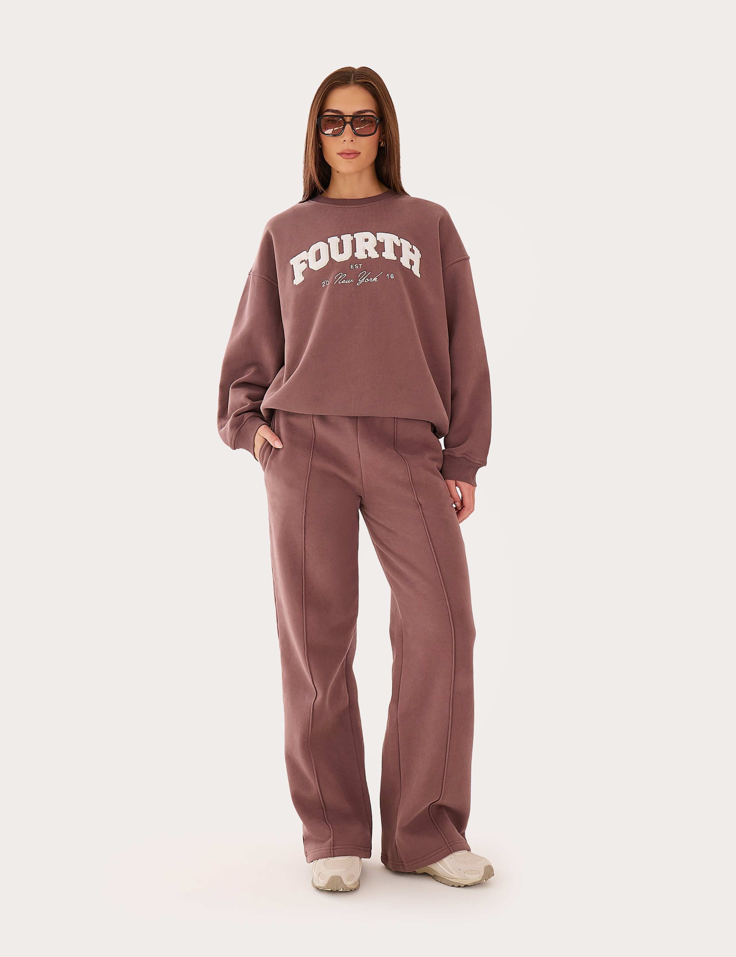 Pure Cotton Embroidered Logo Sweatshirt 1 of 5