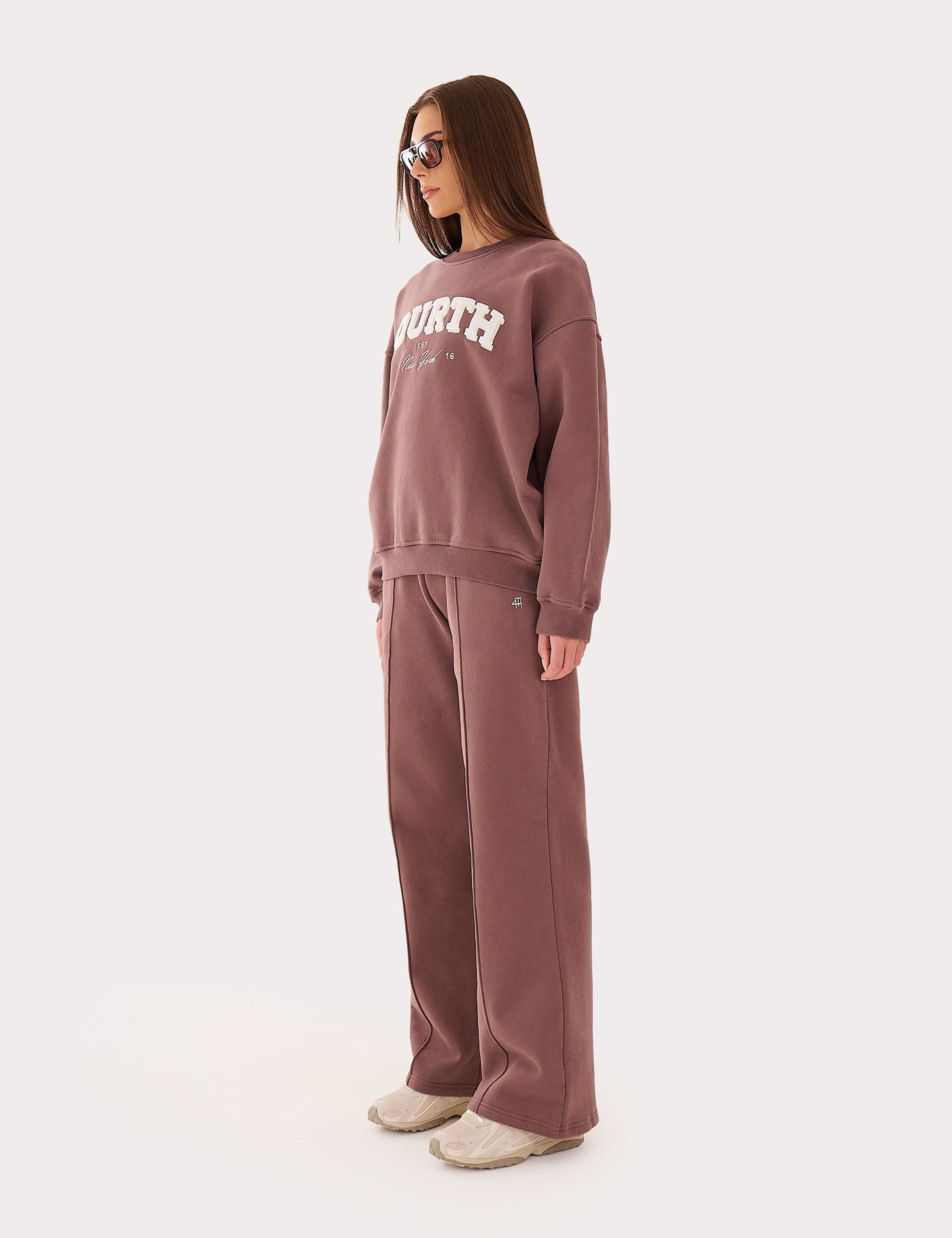 Pure Cotton Embroidered Logo Sweatshirt 2 of 5