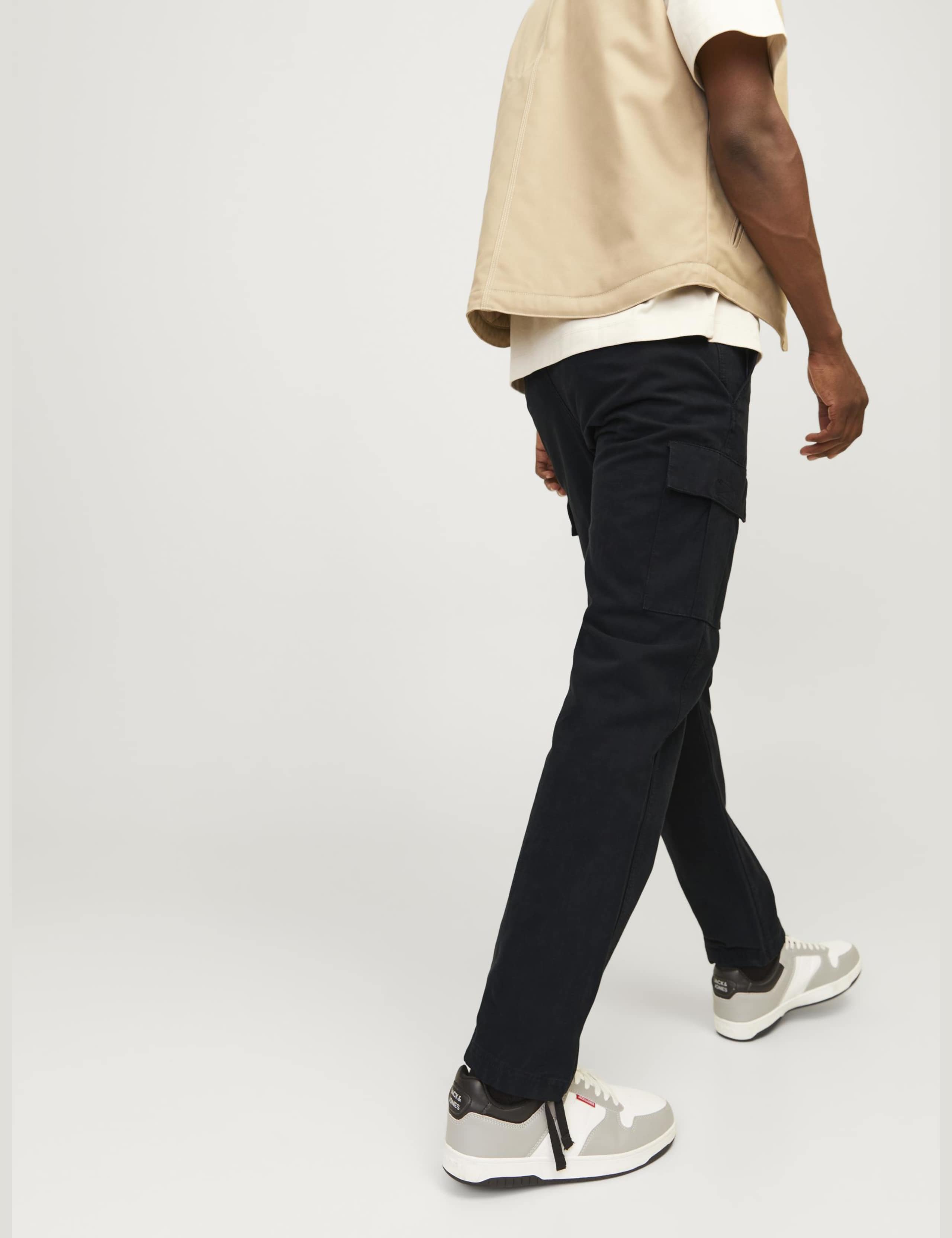 Regular Fit Pure Cotton Cargo Trousers 5 of 7