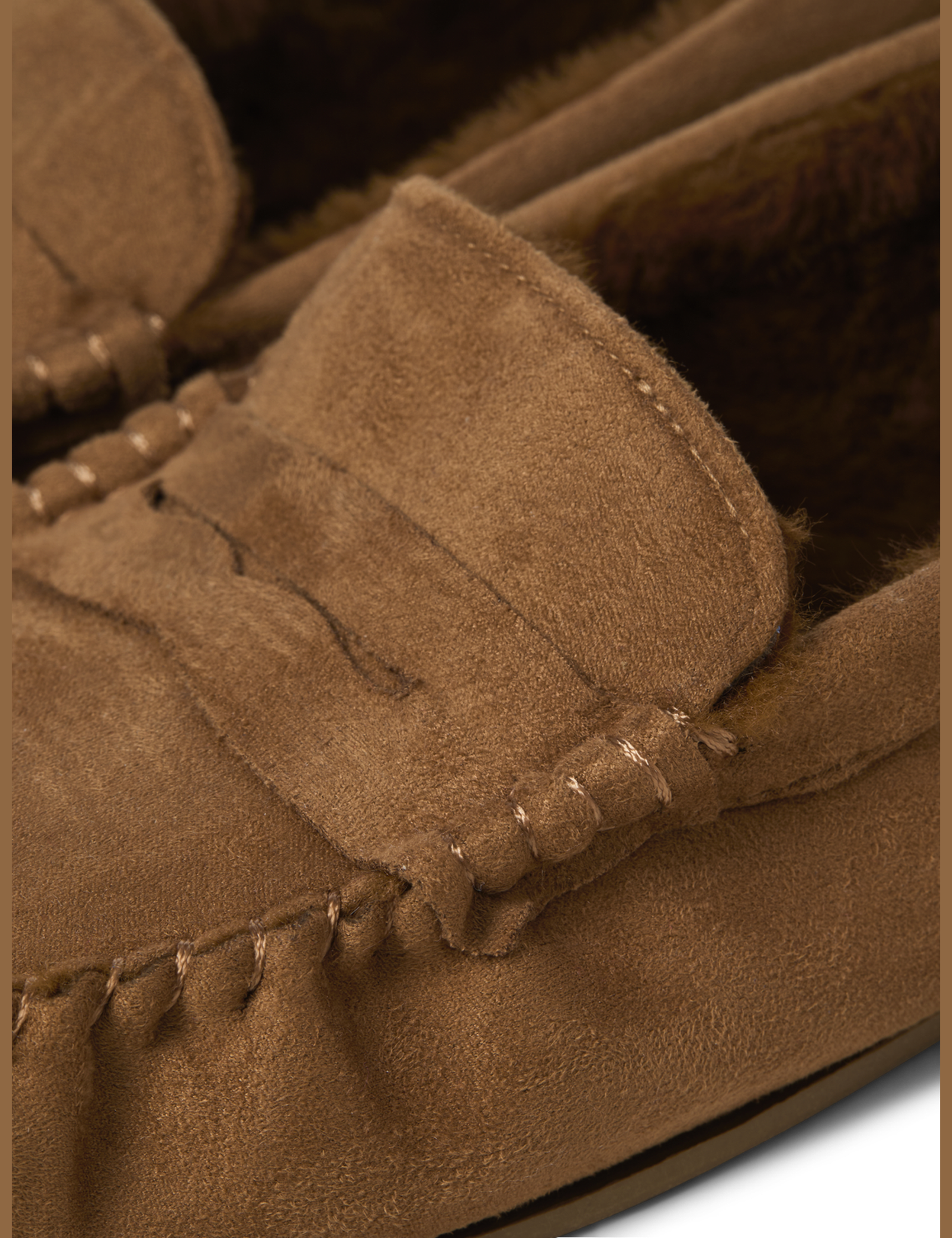 Leather Moccasin Slippers 6 of 8