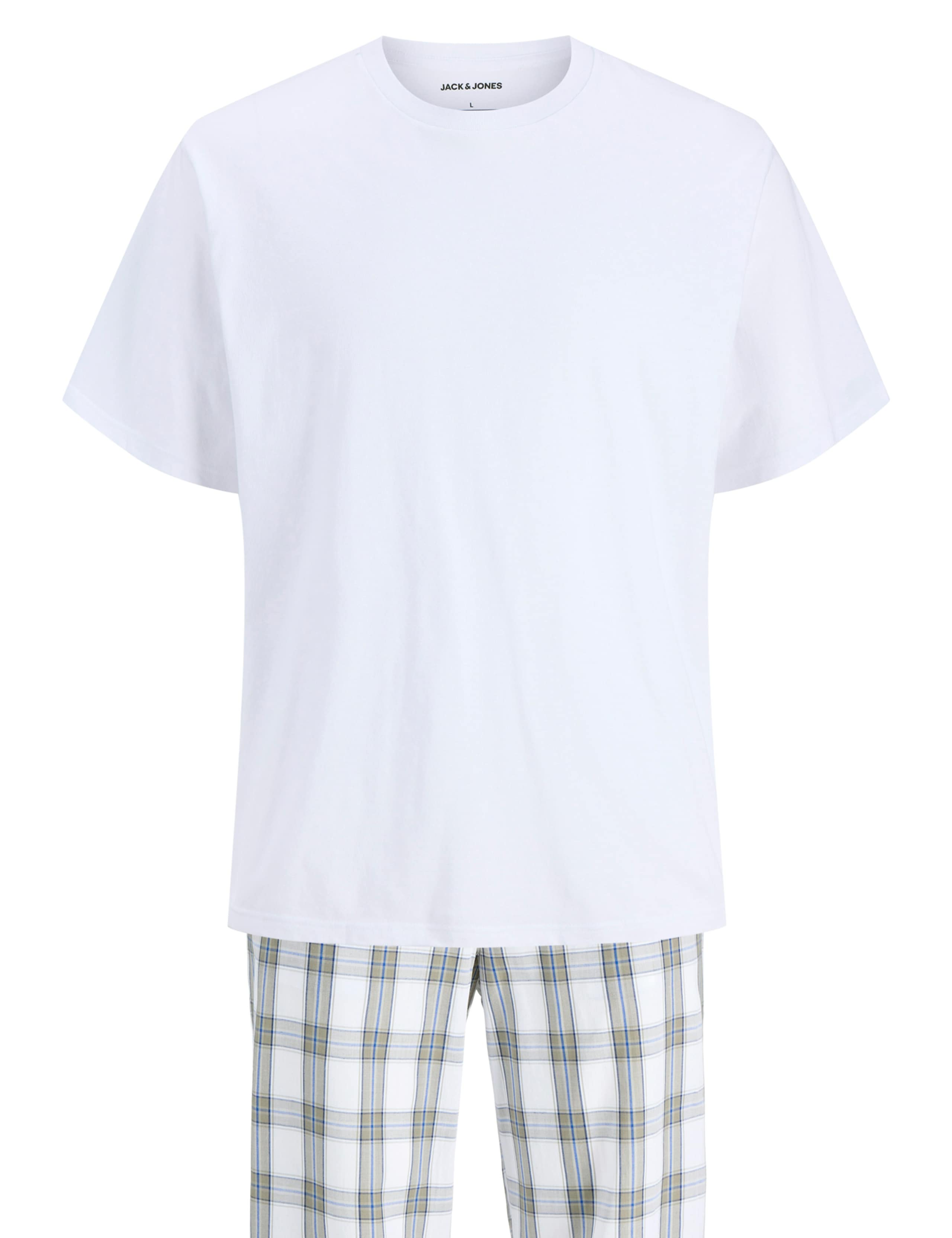 Pure Cotton Checked Pyjama Set 5 of 5