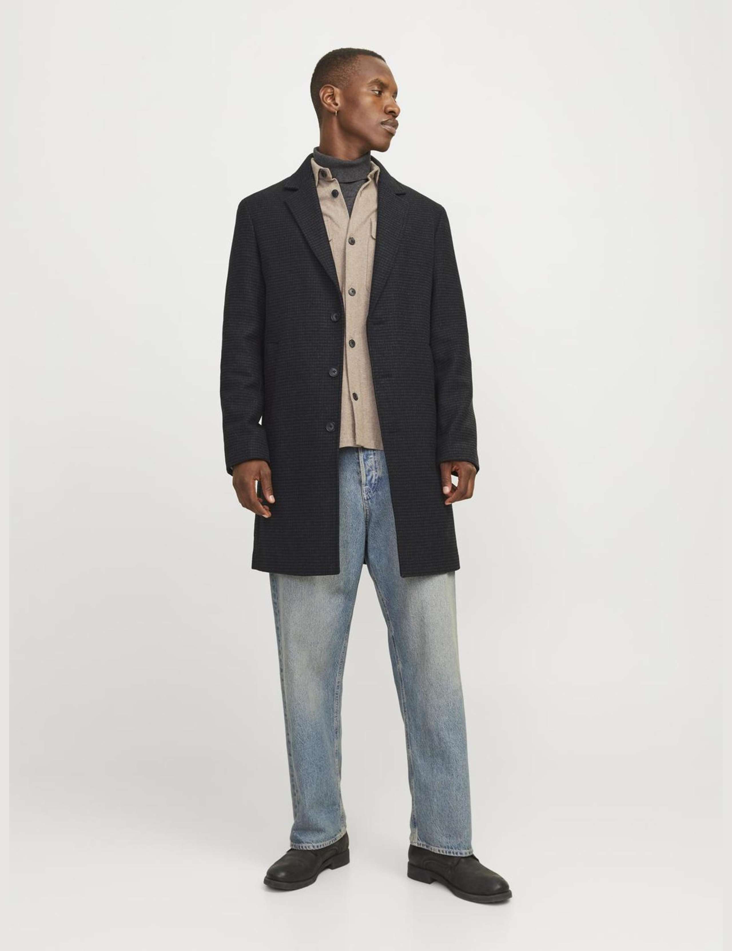 Wool Blend Trench Coat 4 of 7