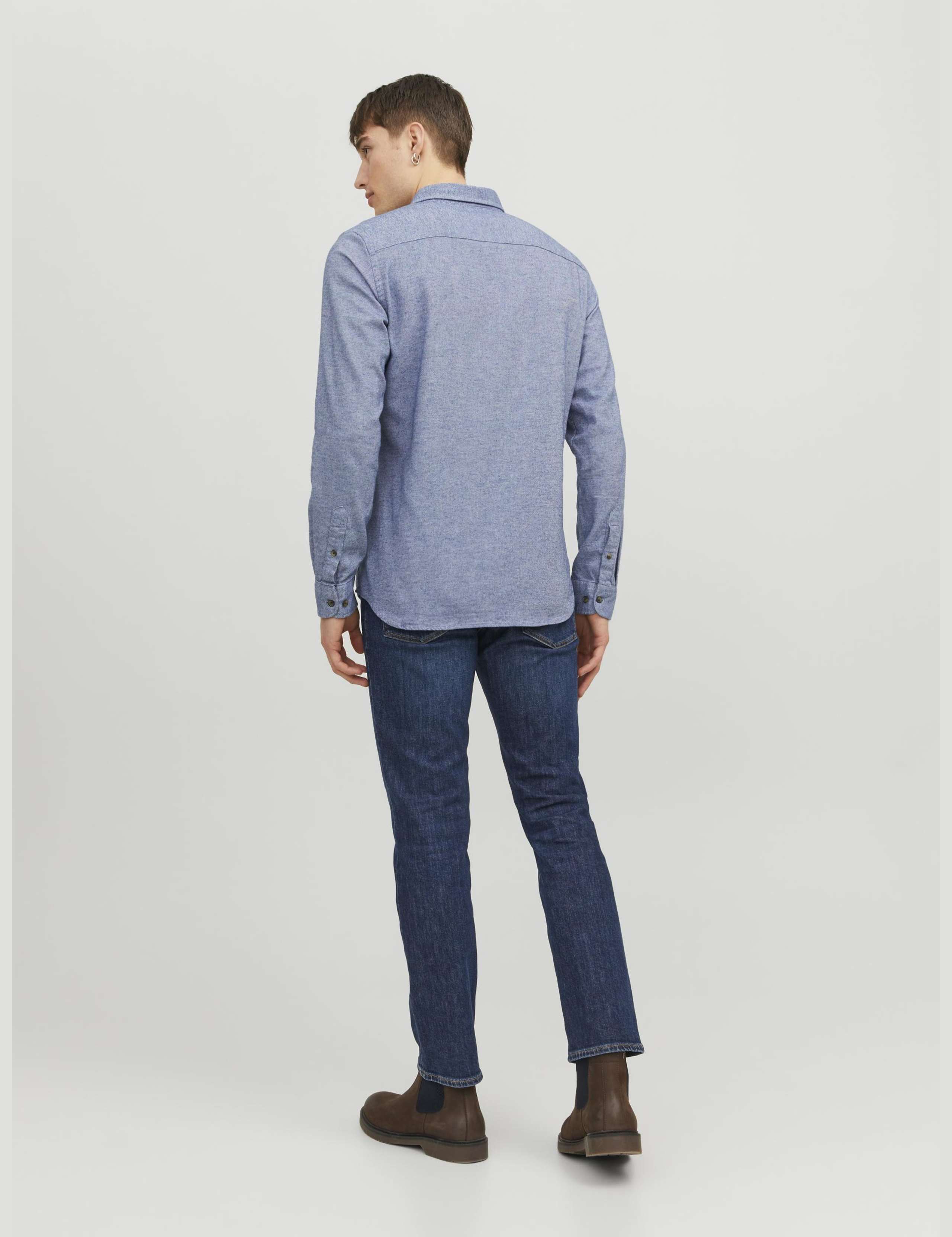 Slim Fit Easy Iron Pure Cotton Shirt 4 of 7