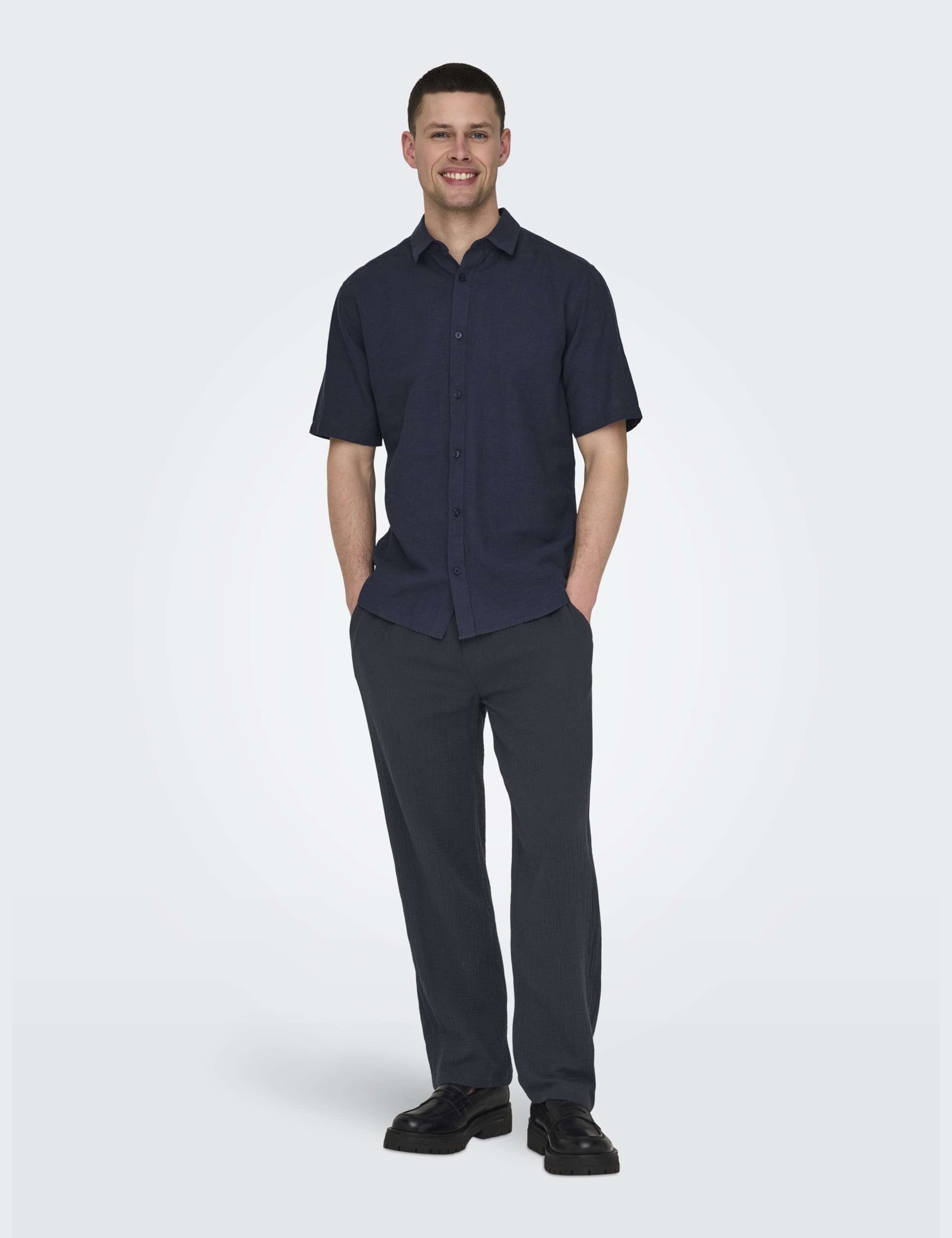 Cotton Linen Blend Shirt 3 of 7