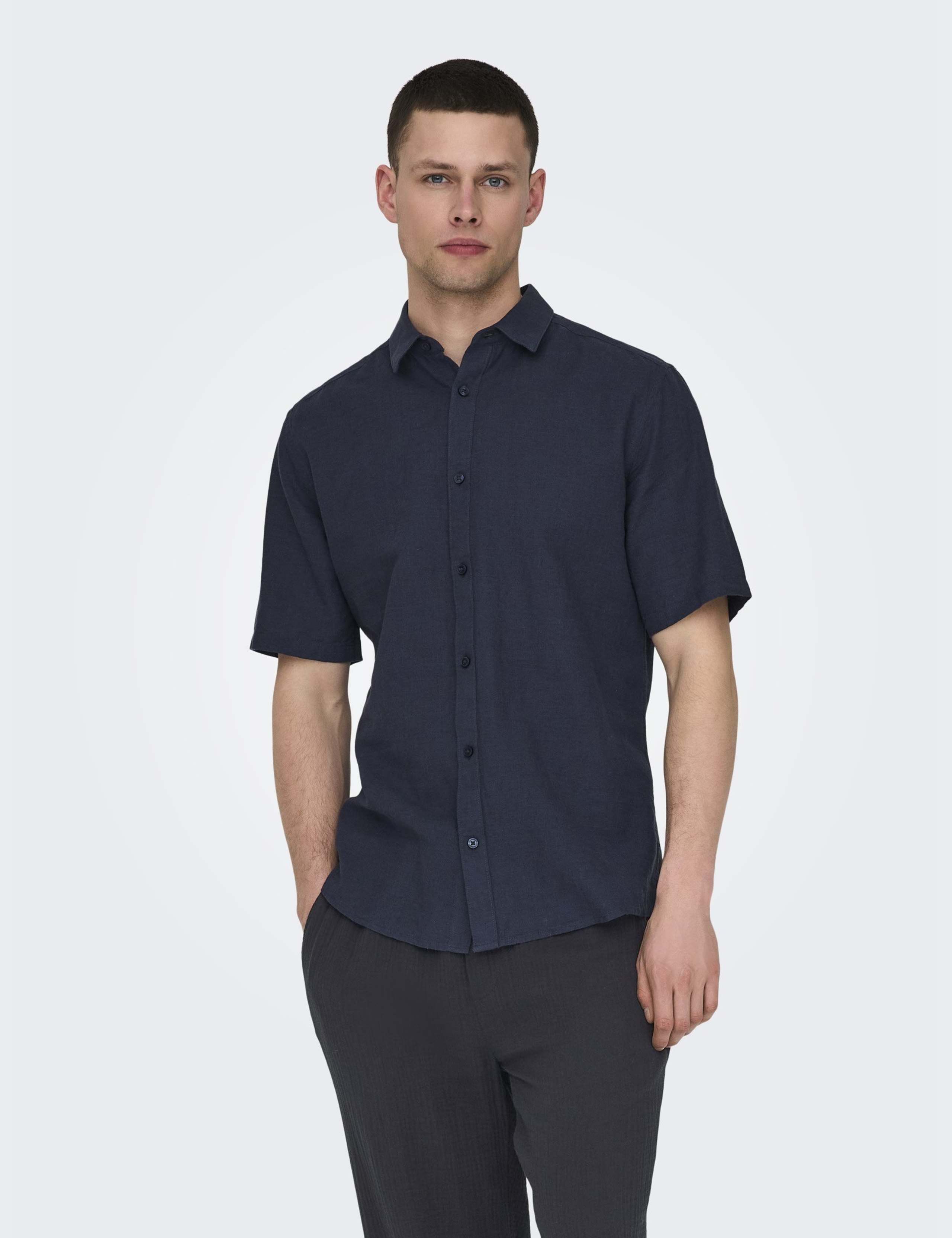 Cotton Linen Blend Shirt 6 of 7