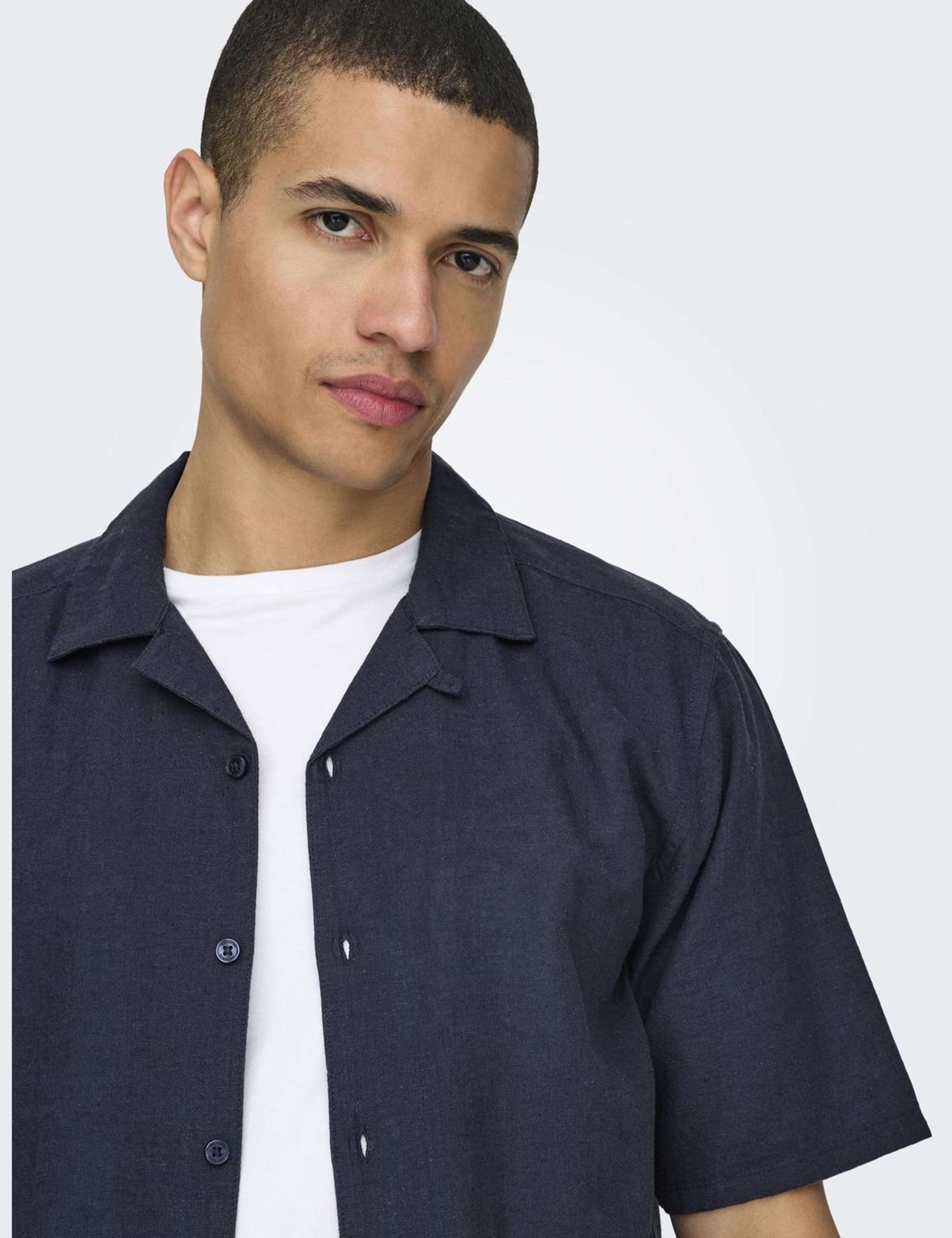 Cotton Linen Blend Shirt 6 of 7
