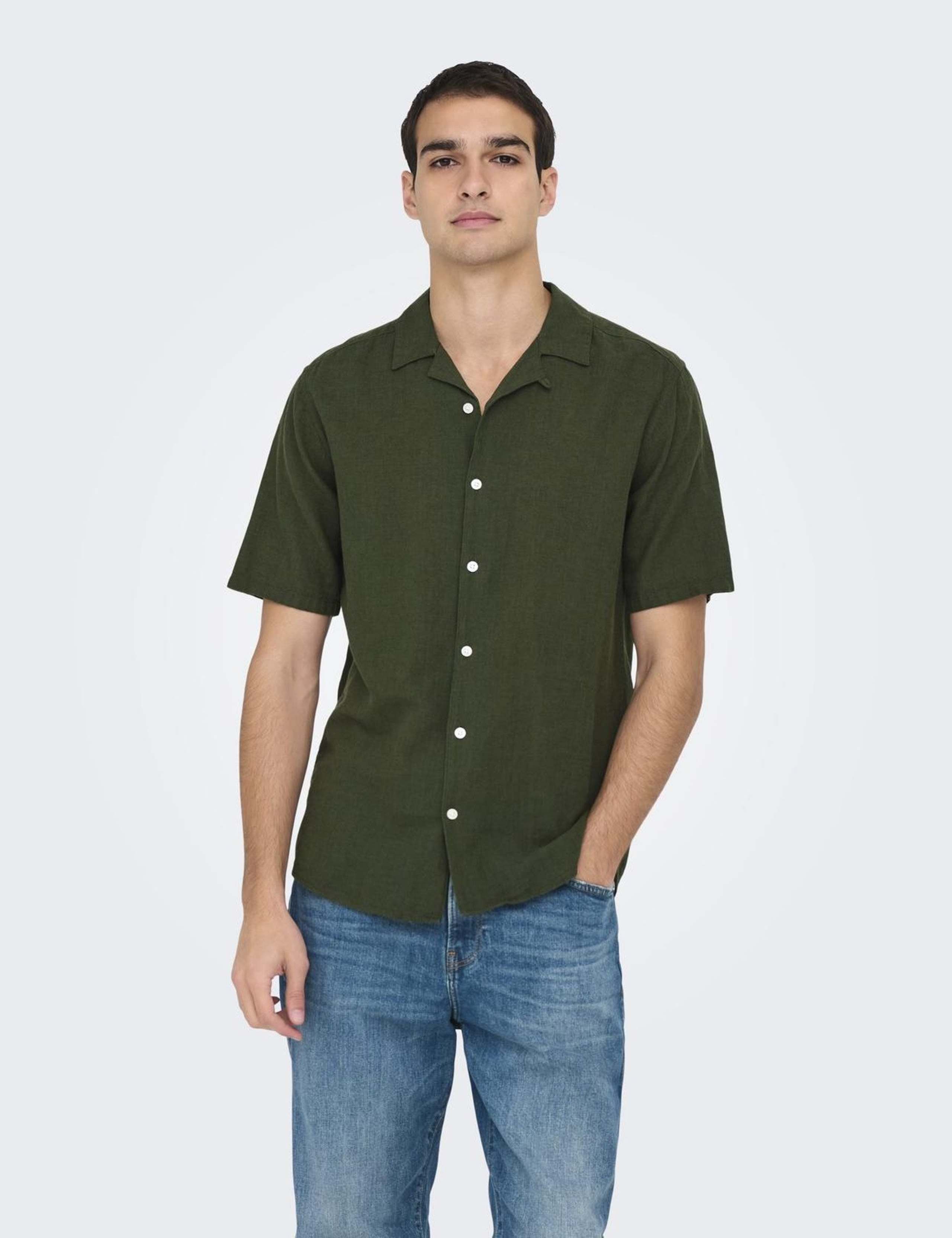 Cotton Linen Blend Shirt 3 of 6