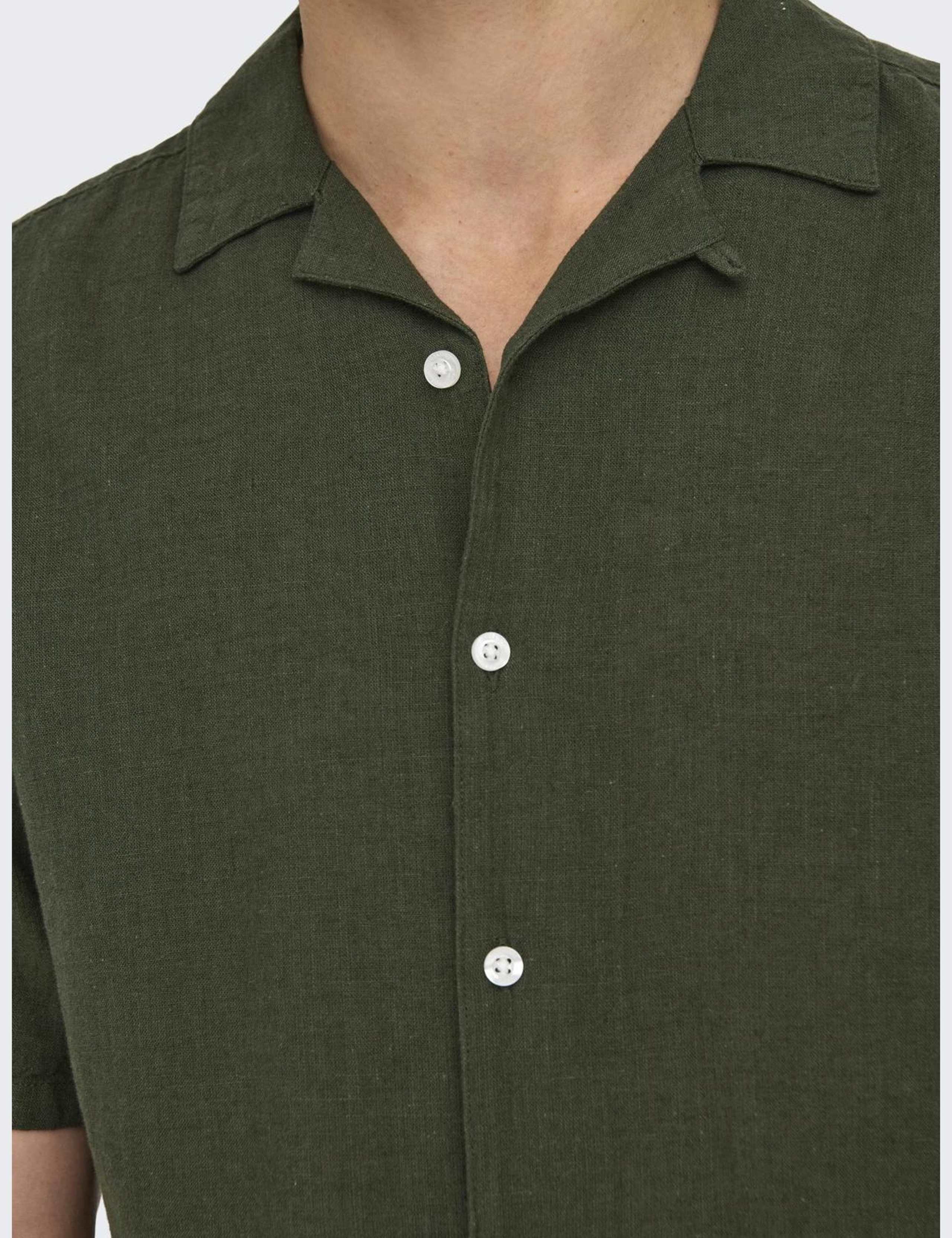 Cotton Linen Blend Shirt 6 of 6