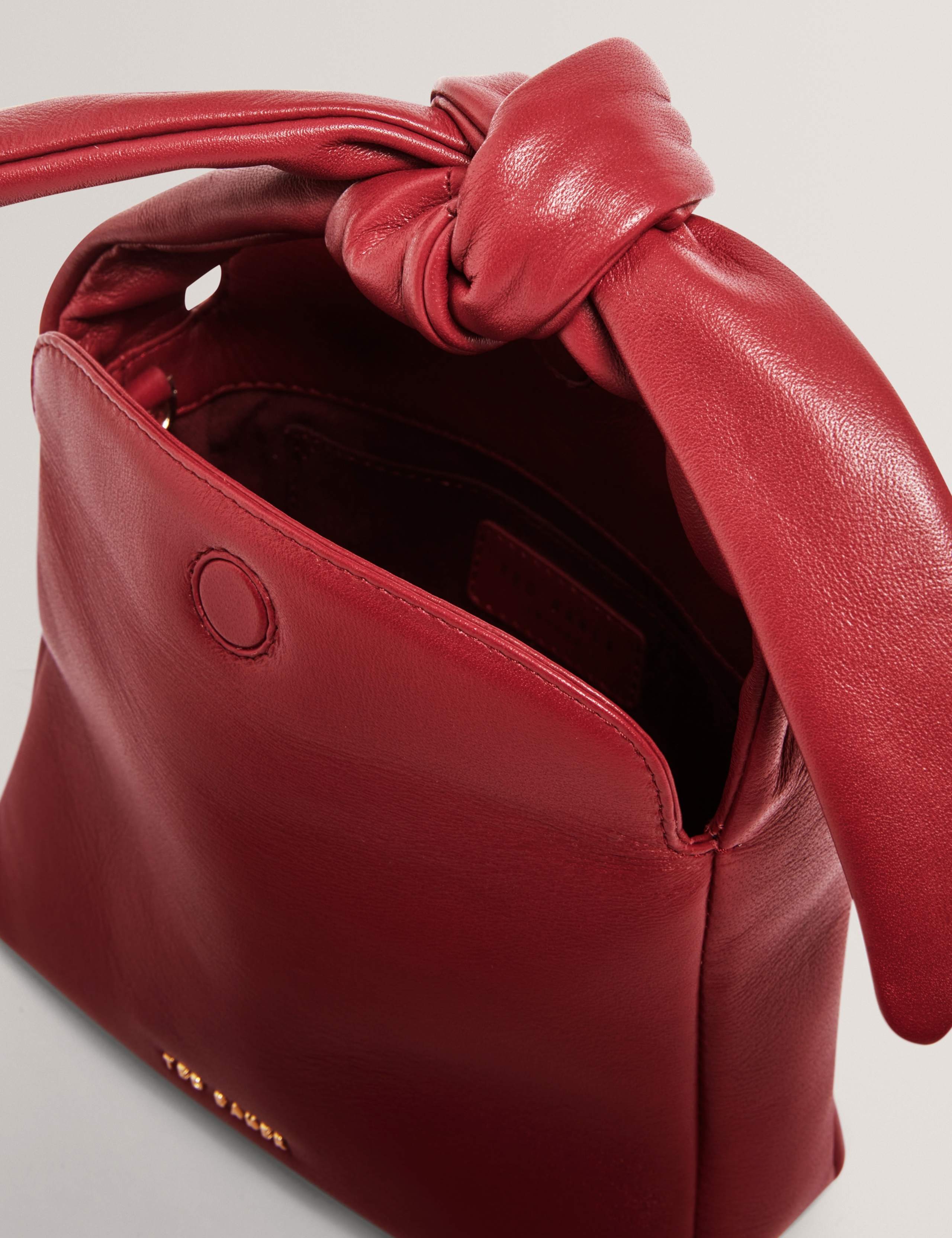 Leather Knotted Cross Body Bag 3 of 5