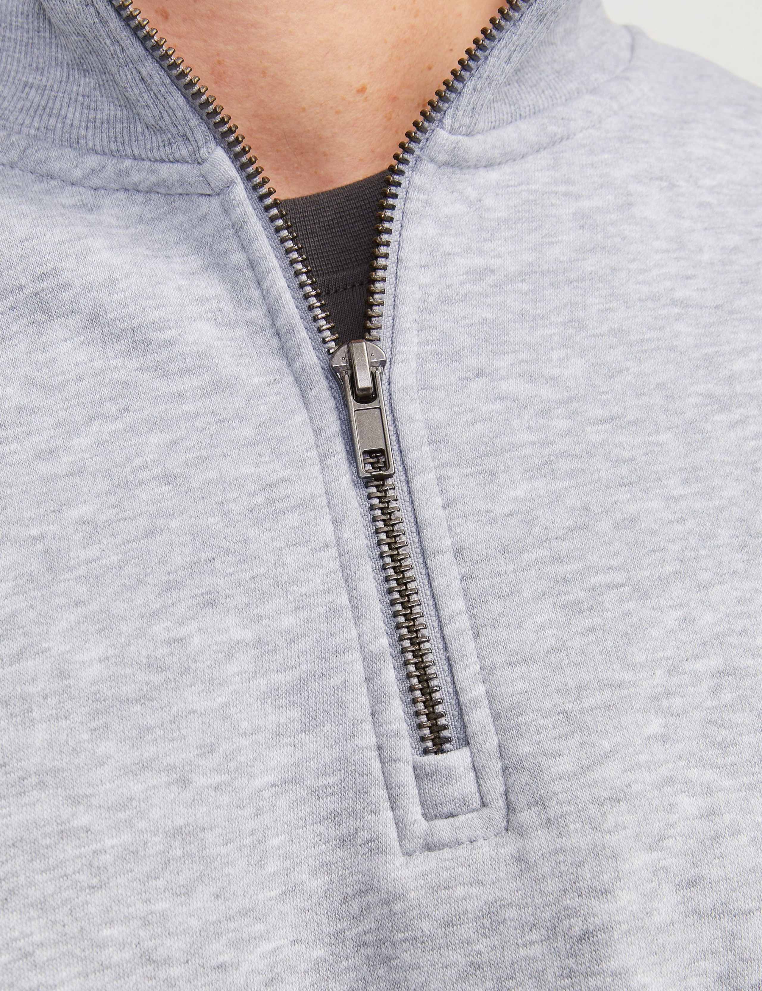 Cotton Blend Half Zip Sweatshirt 5 of 6