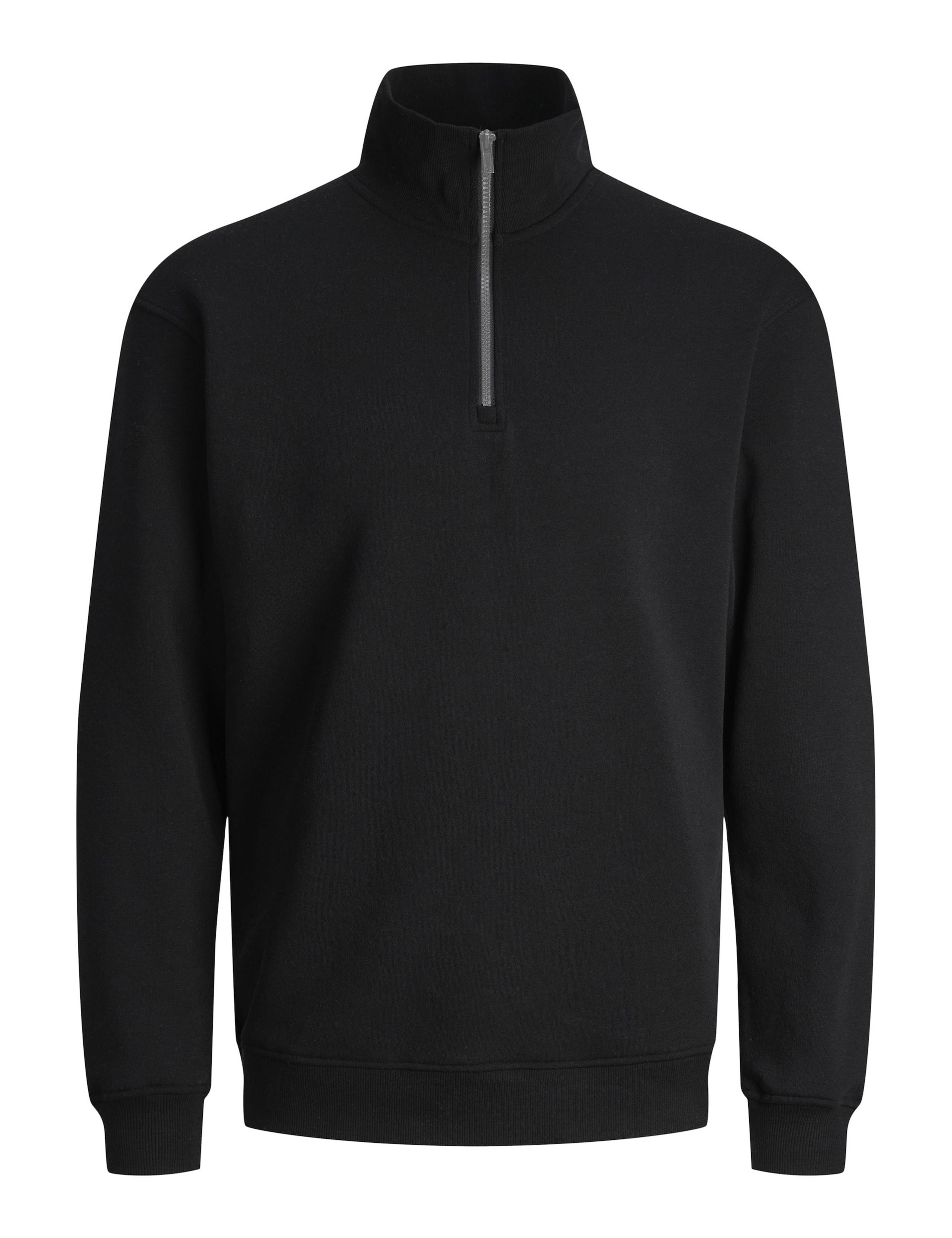 Cotton Blend Half Zip Sweatshirt 5 of 6