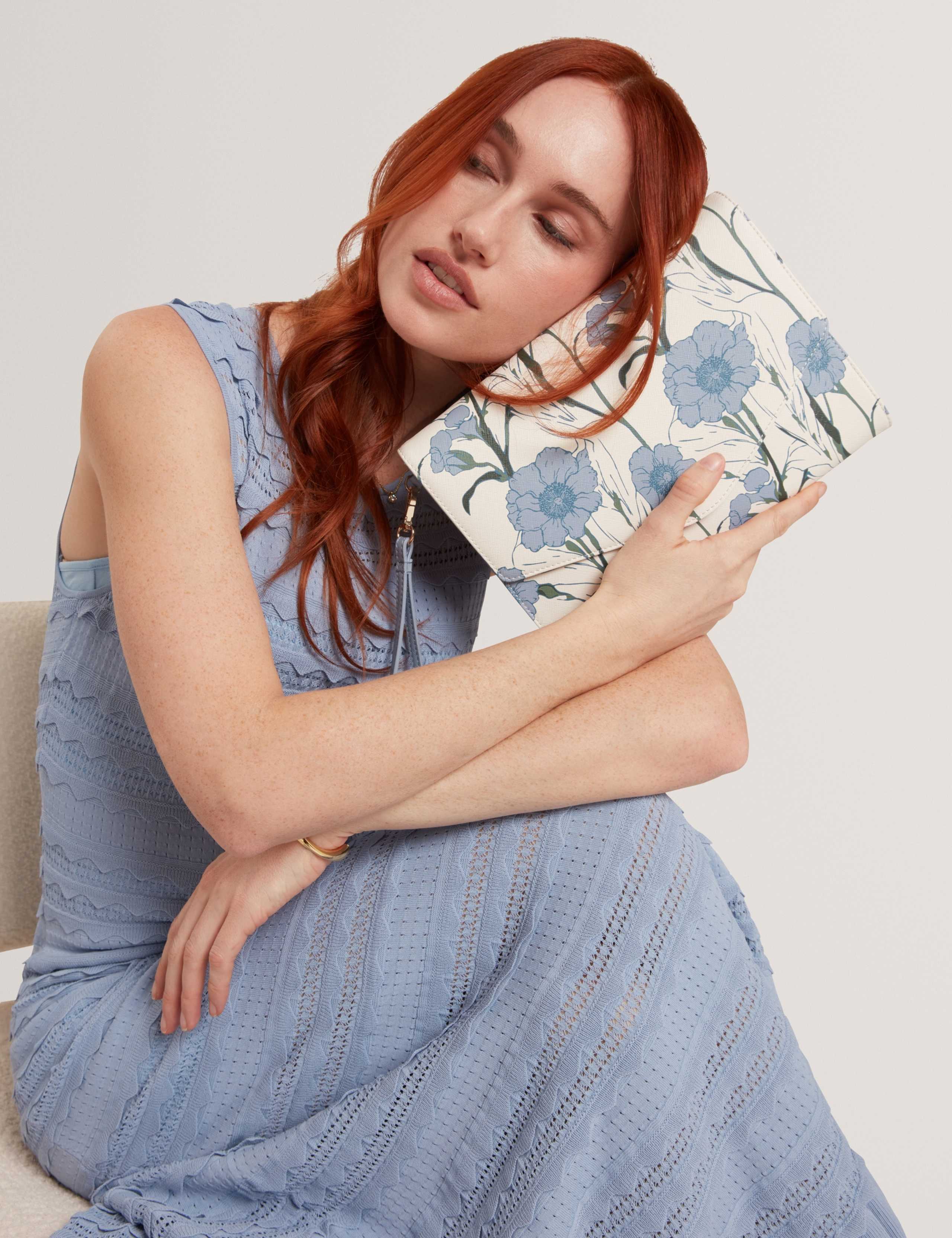 Floral Clutch Bag 2 of 5