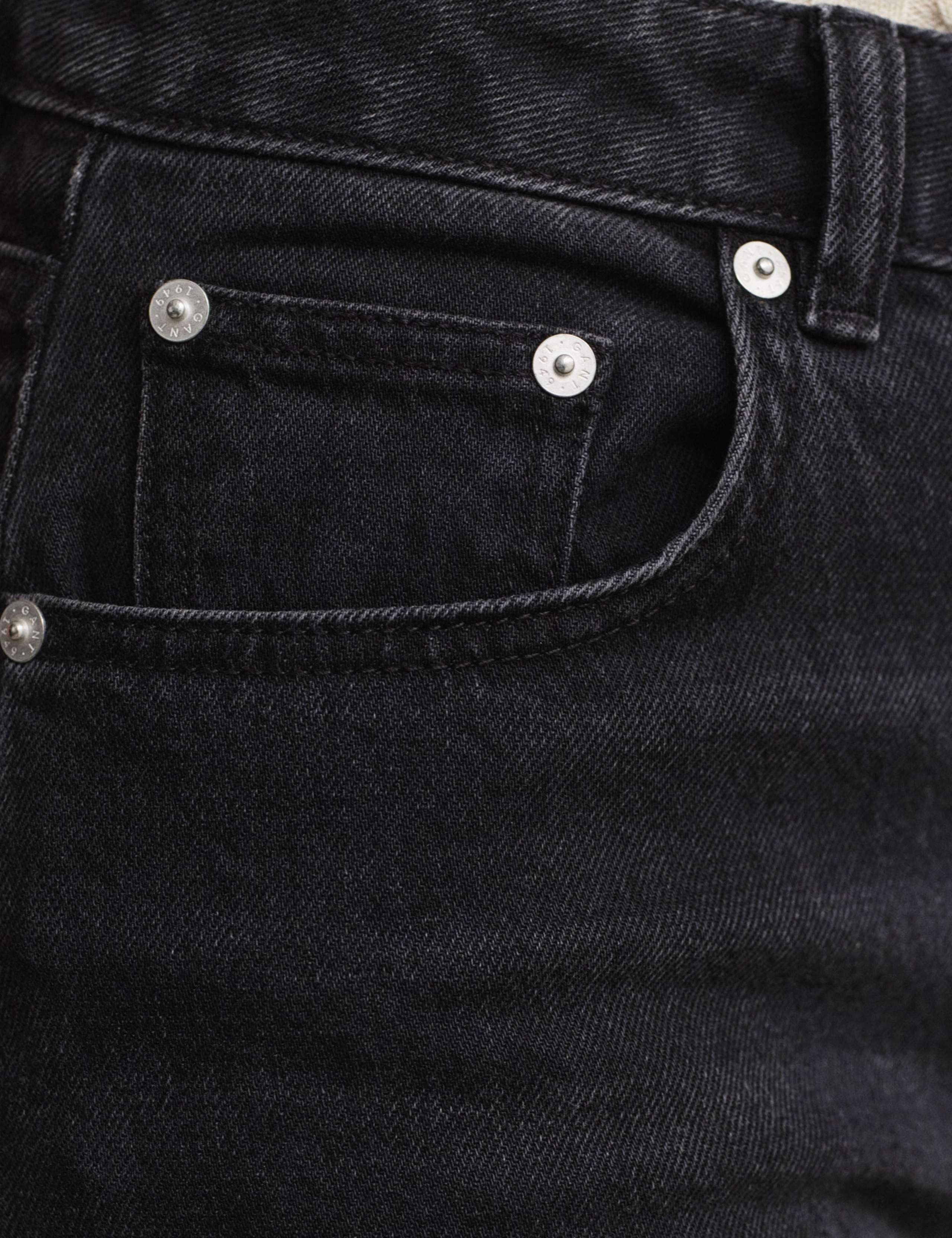 Mid Rise Straight Leg Jeans 4 of 7