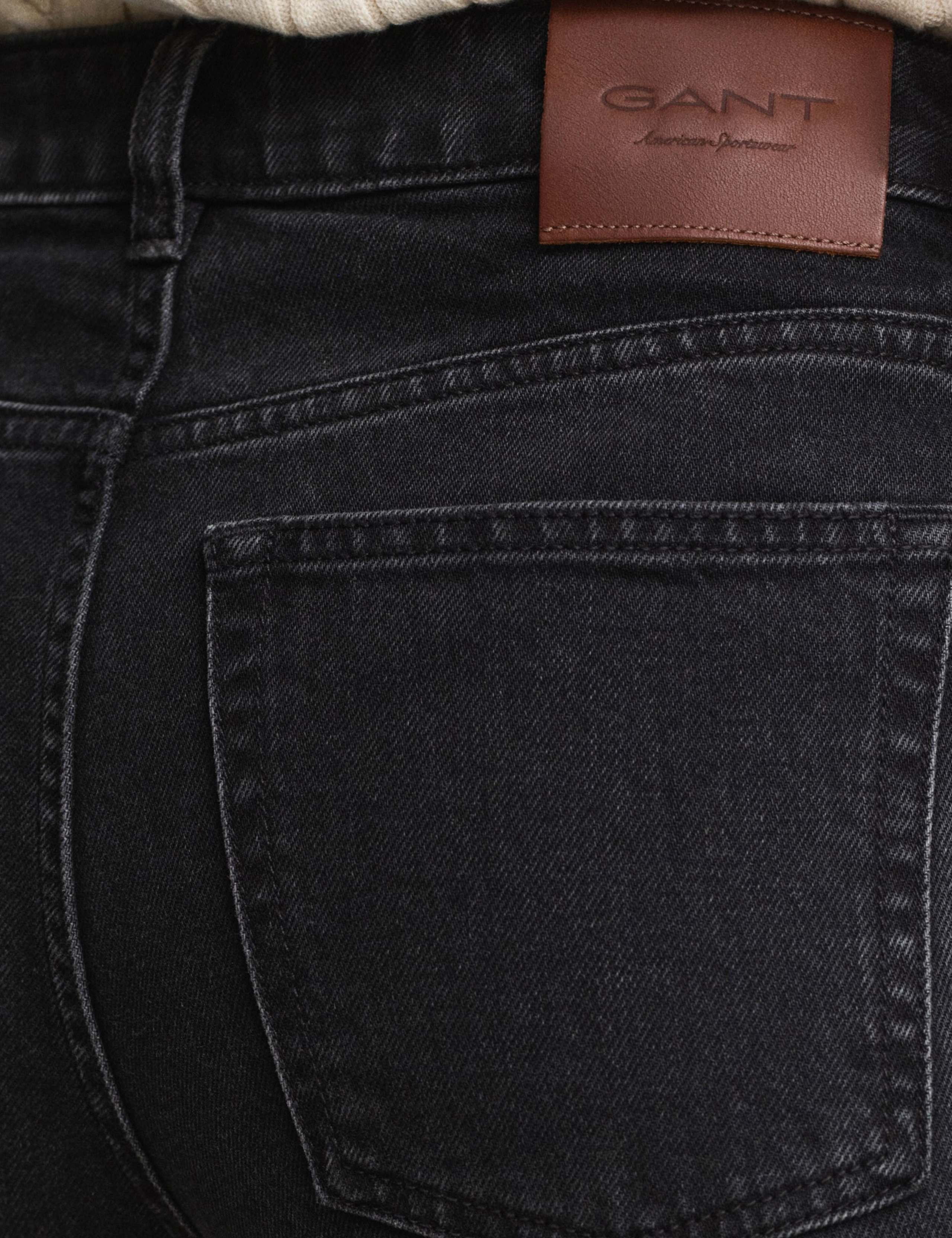 Mid Rise Straight Leg Jeans 6 of 7