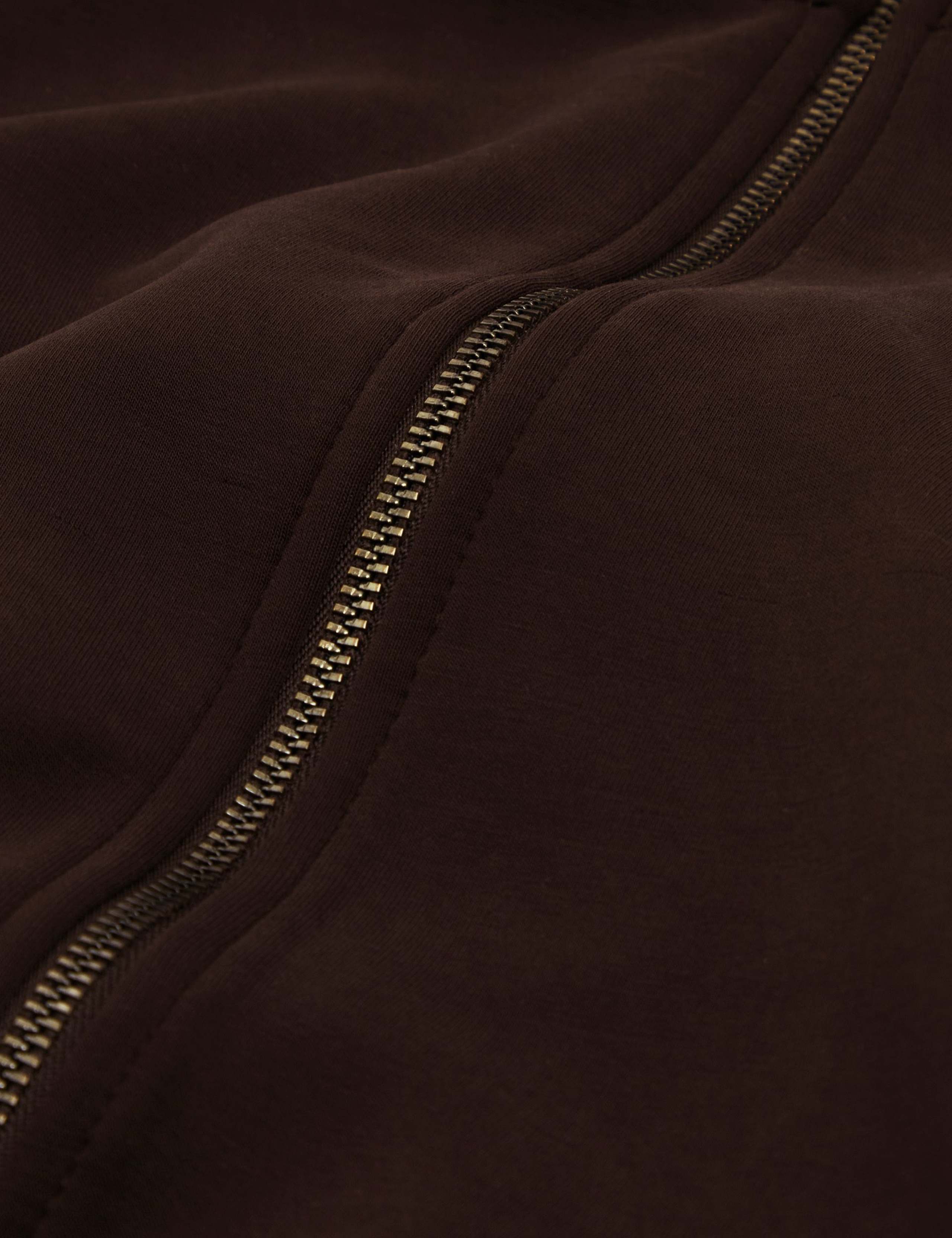 Modal Blend Zip Up Sweatshirt 6 of 6
