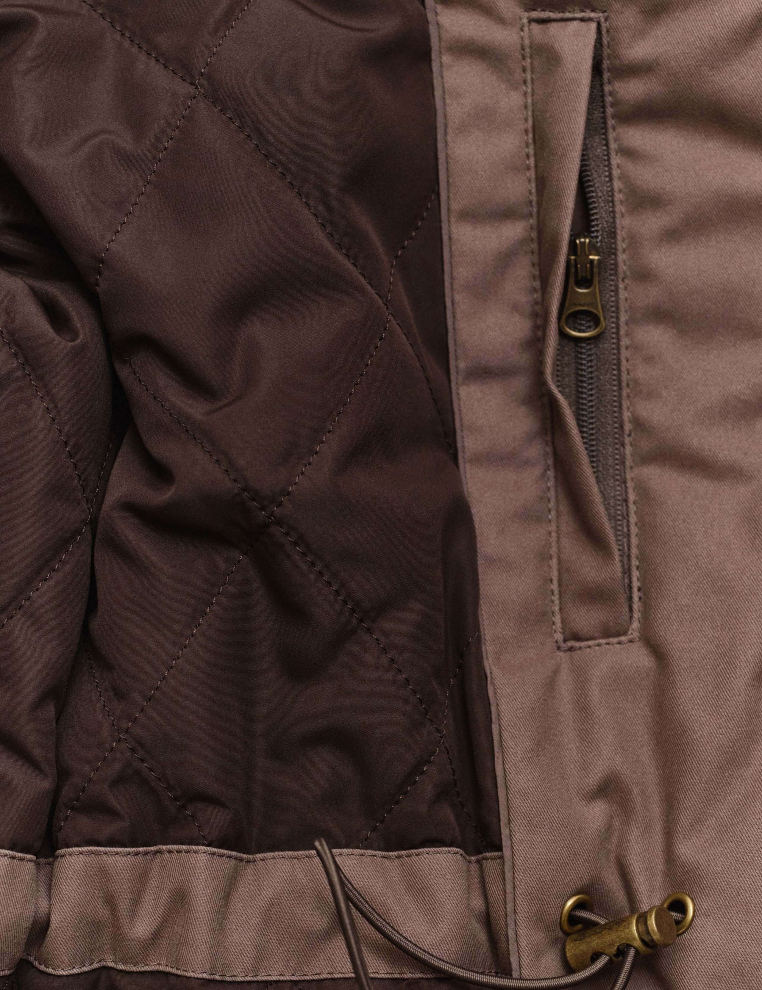 Cotton Rich Waisted Cord Trim Utility Jacket 11 of 11