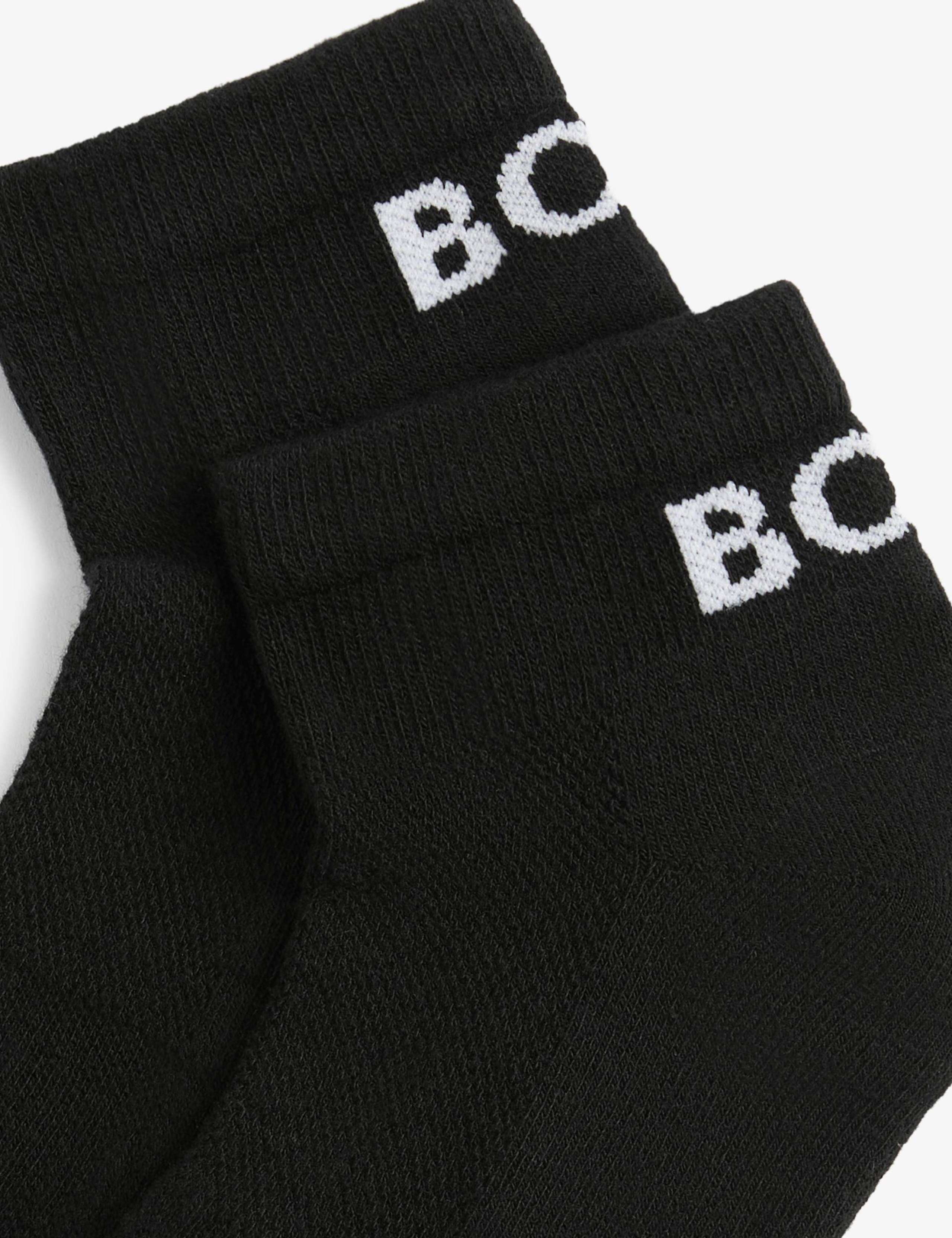 2 Pack Cotton Rich Cushioned Trainer Socks 3 of 3