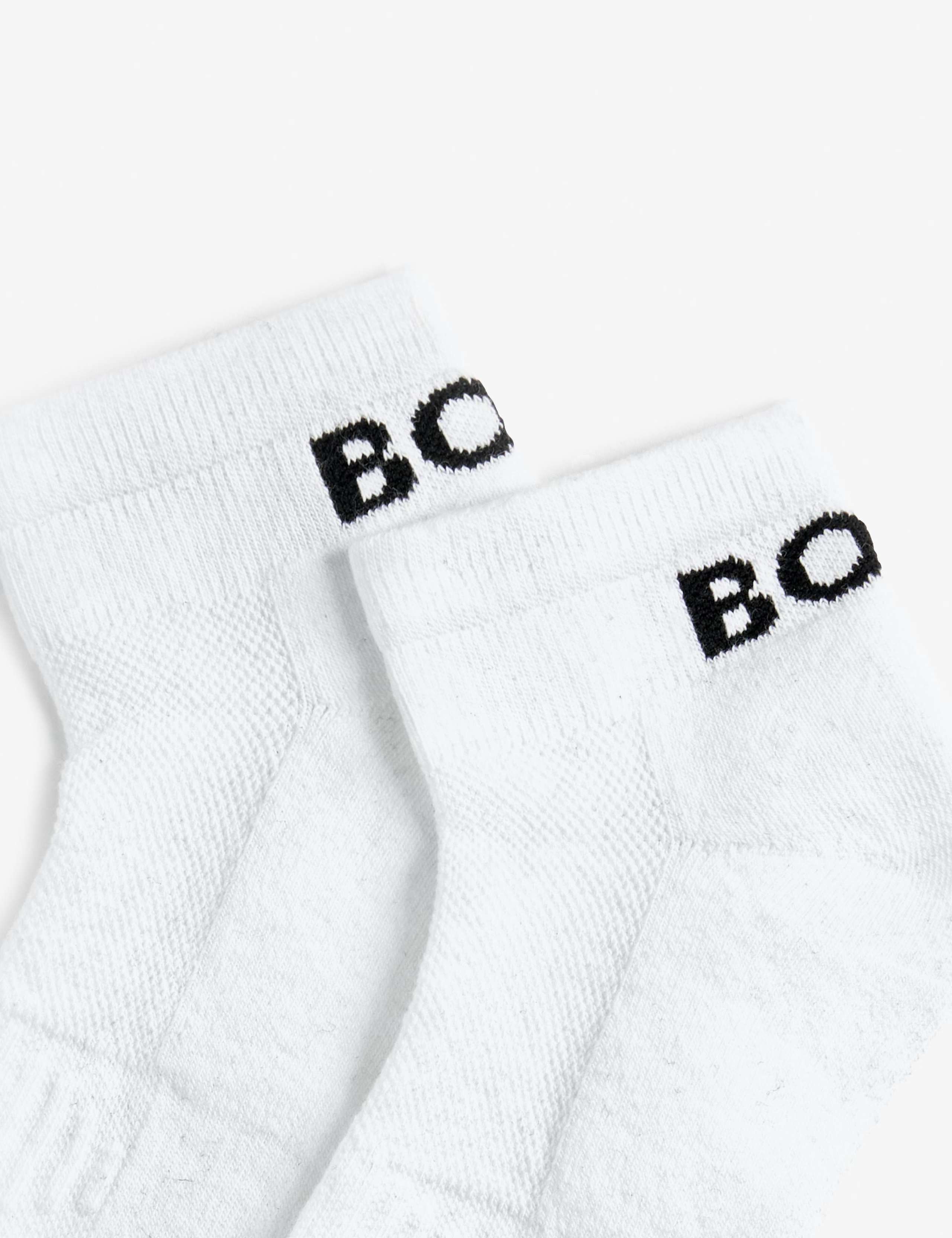 2 Pack Cotton Rich Cushioned Trainer Socks 2 of 3