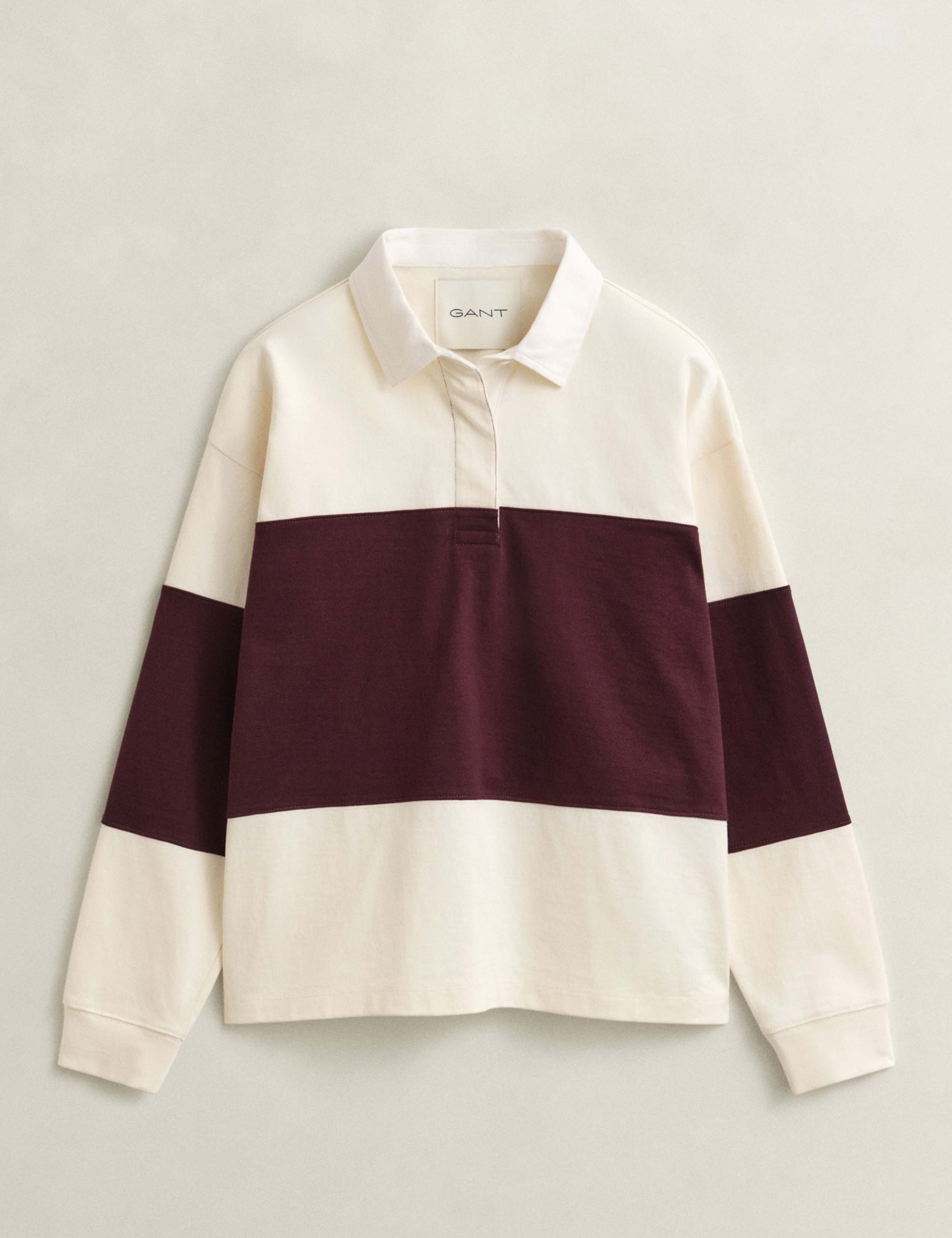 Pure Cotton Striped Rugby Shirt 2 of 6