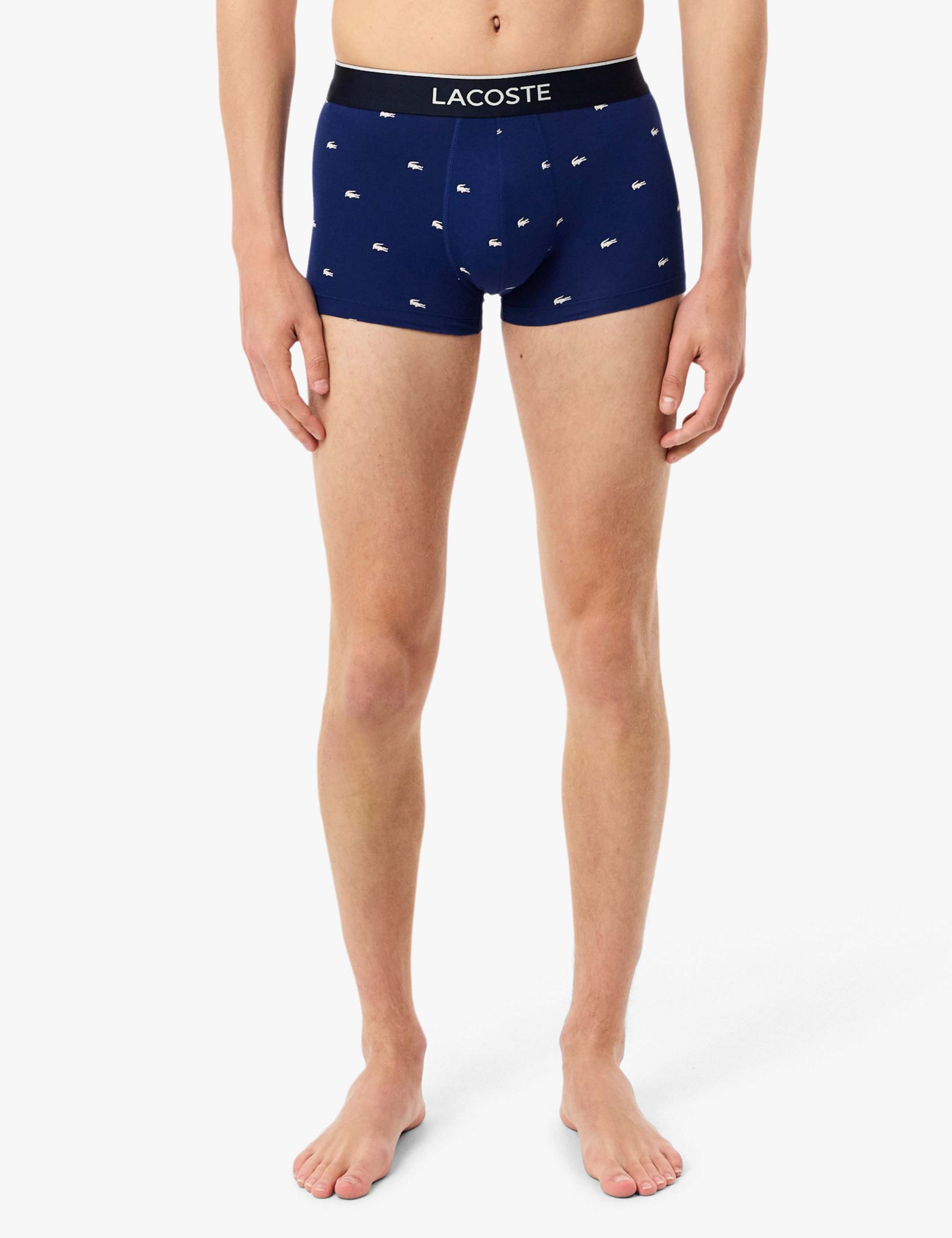 3 Pack Cotton Rich Crocodile Trunks 2 of 6