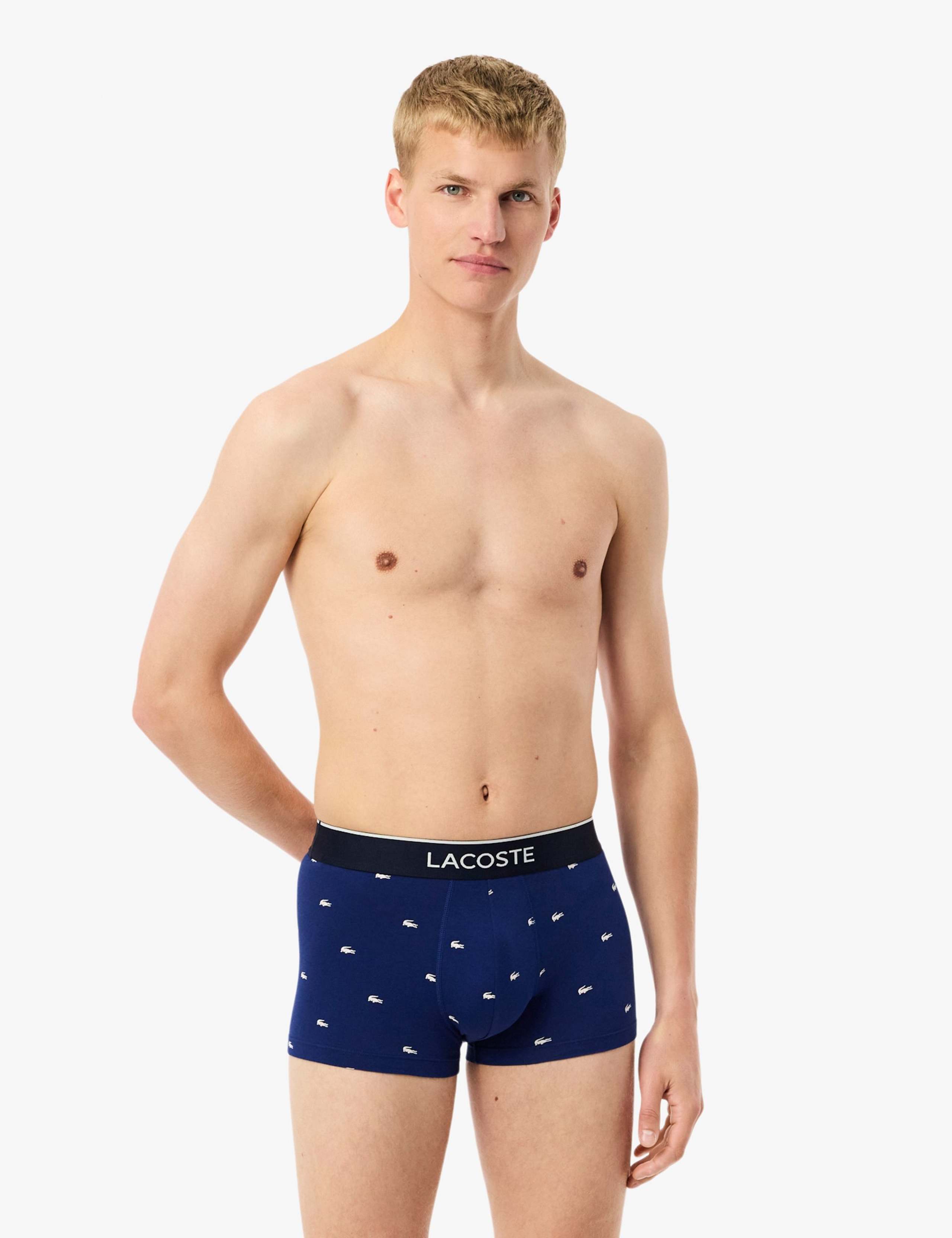 3 Pack Cotton Rich Crocodile Trunks 4 of 6
