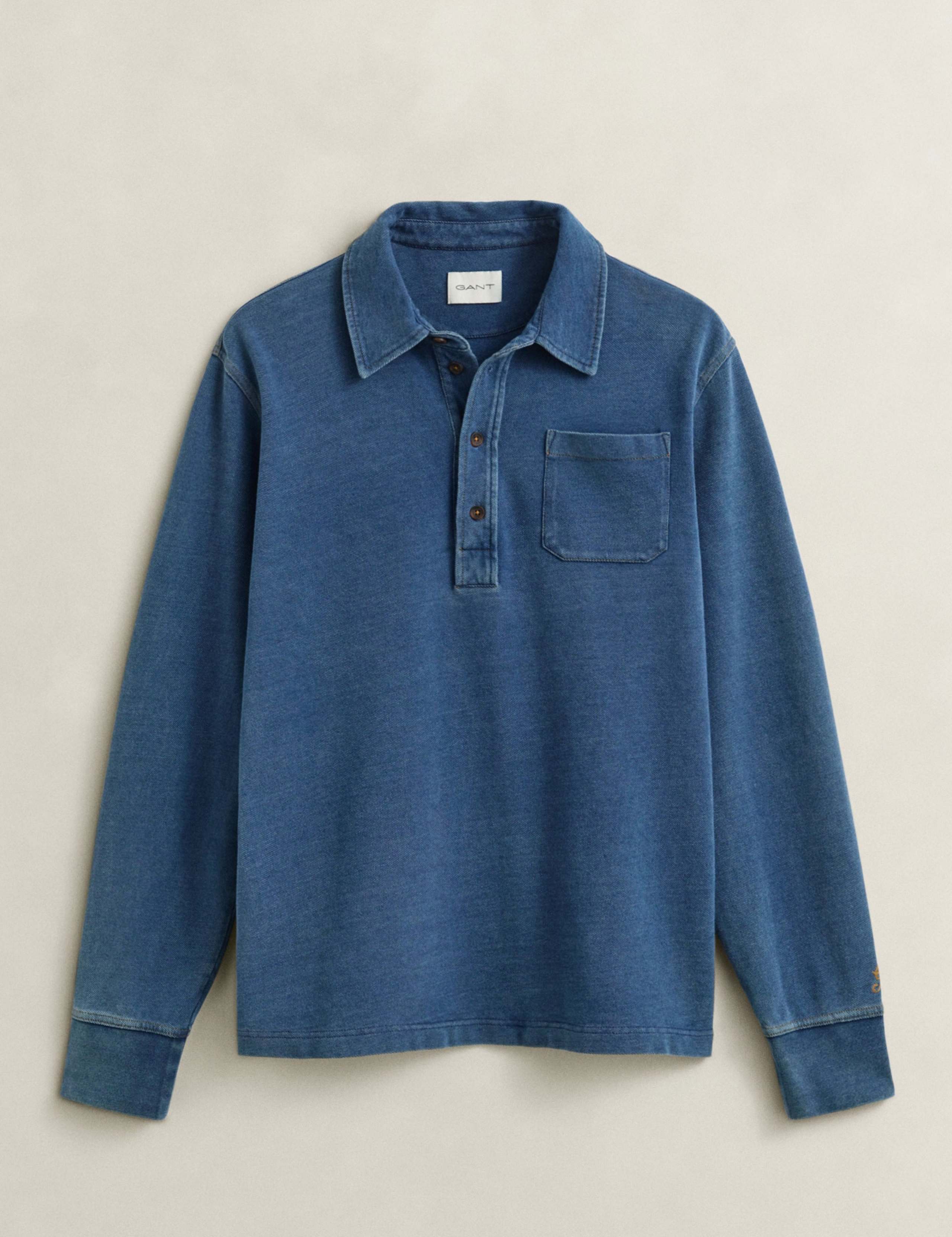 Pure Cotton Rugby Shirt 2 of 6
