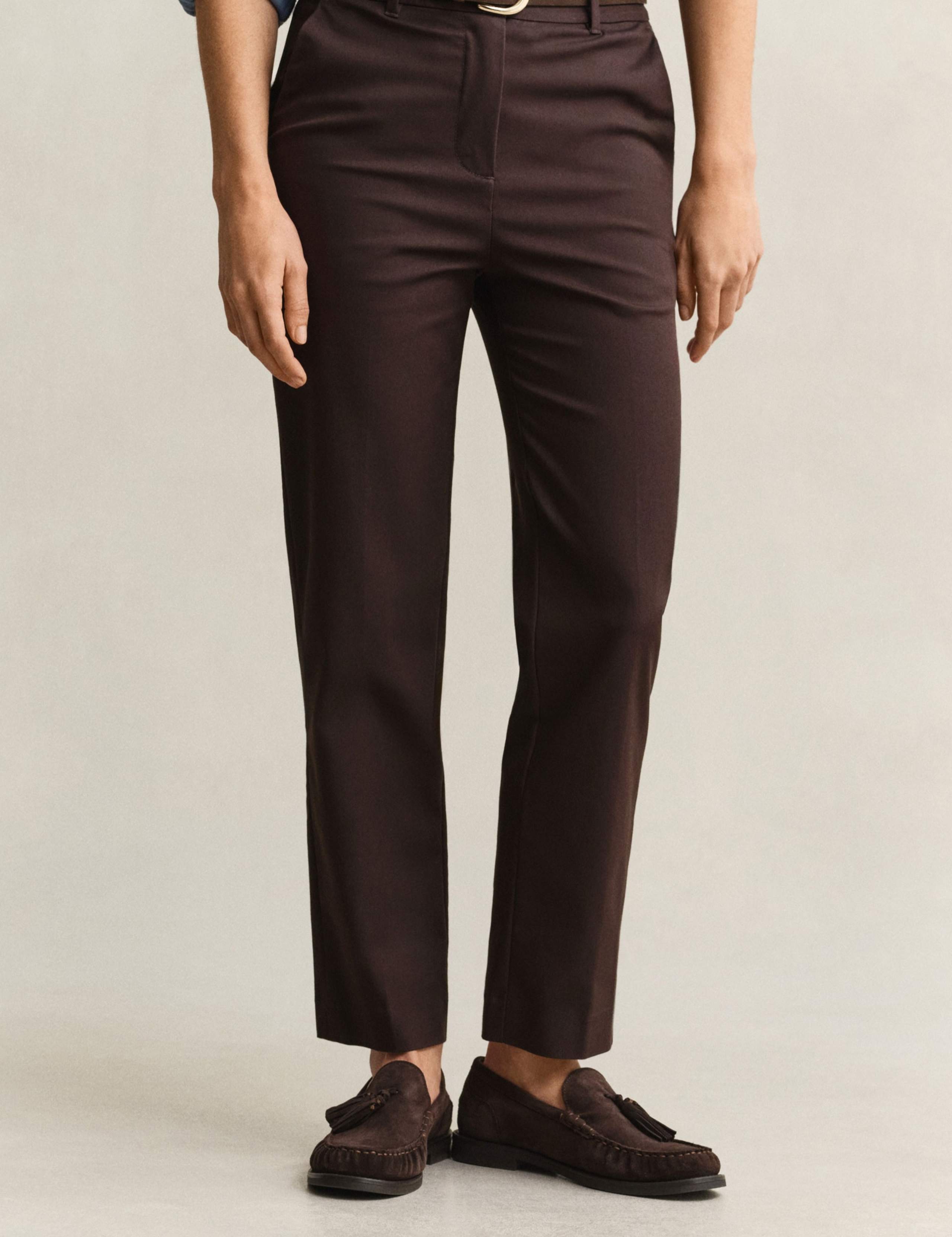 Cotton Rich Slim Fit Chinos 1 of 6