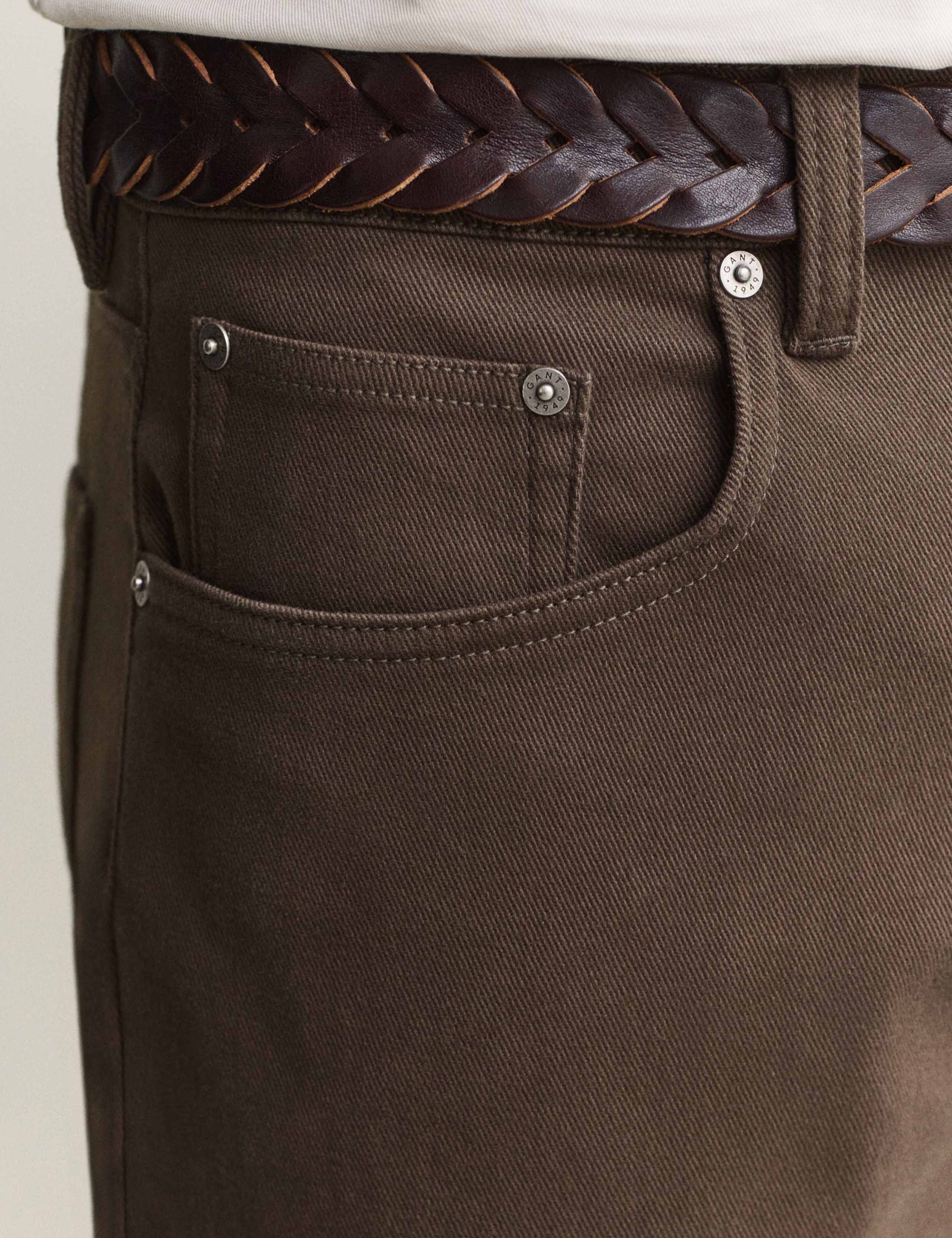 Regular Fit Twill Jeans 6 of 7