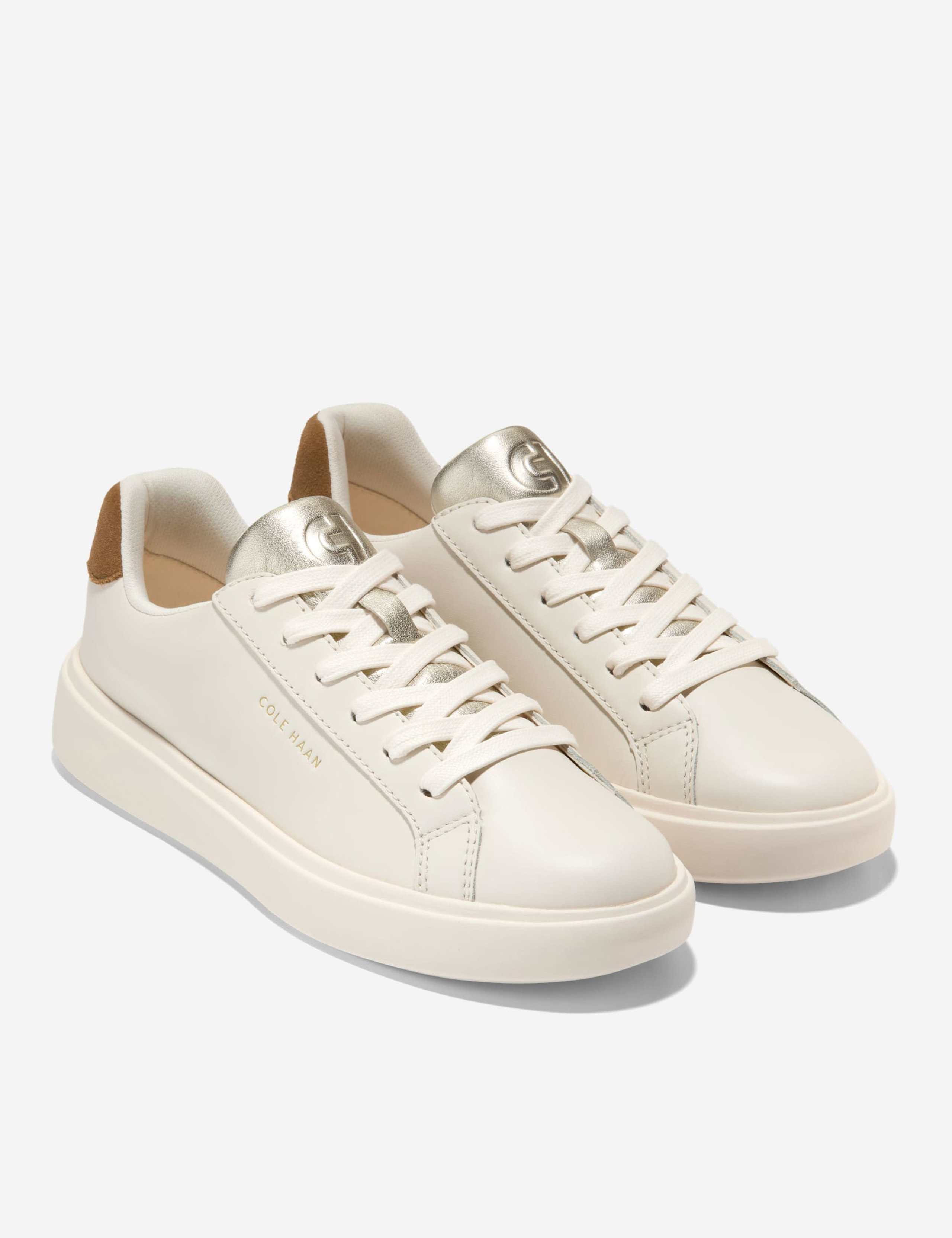 Leather Lace Up Trainers 5 of 6