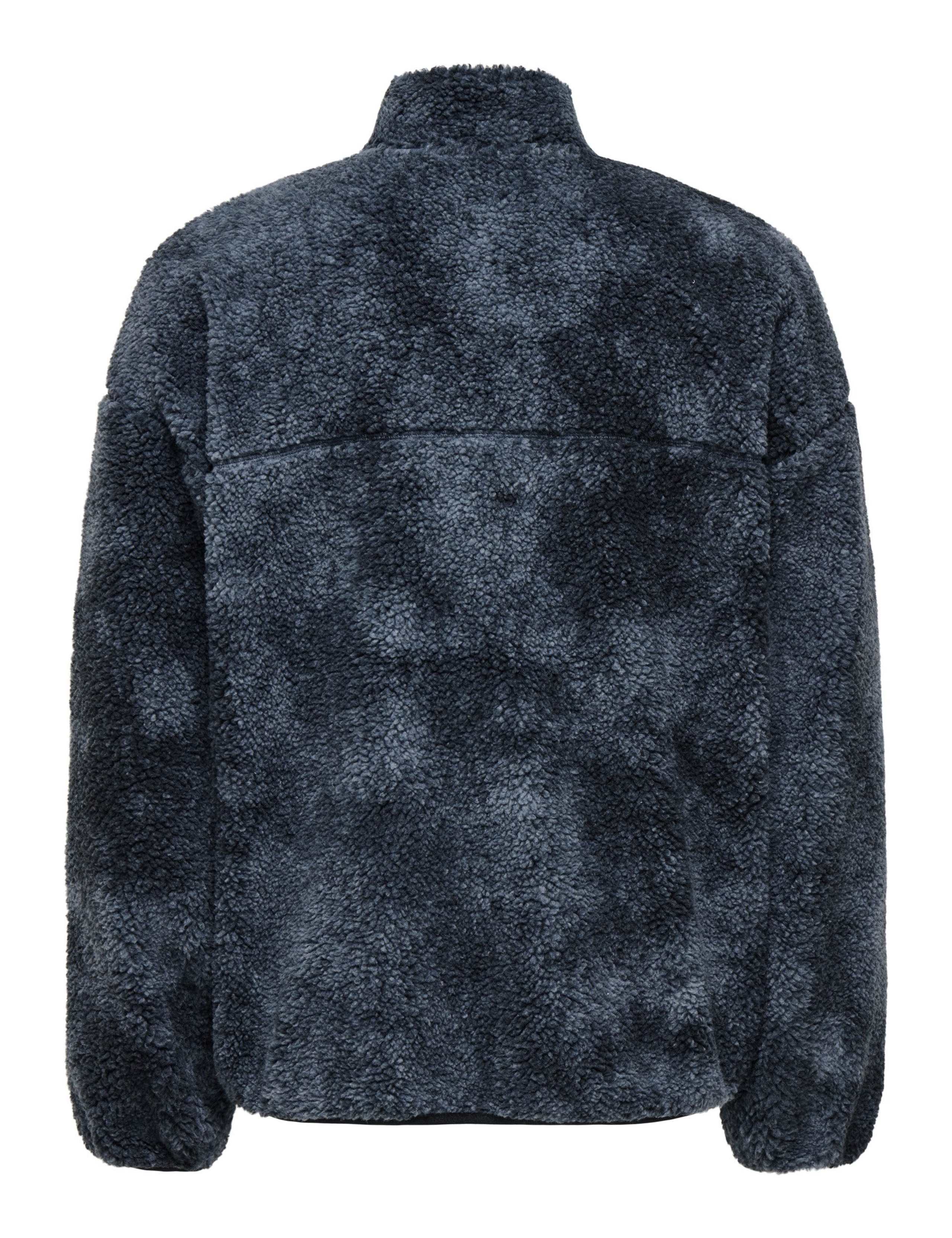 Patterned Zip Up Fleece Jacket 2 of 2