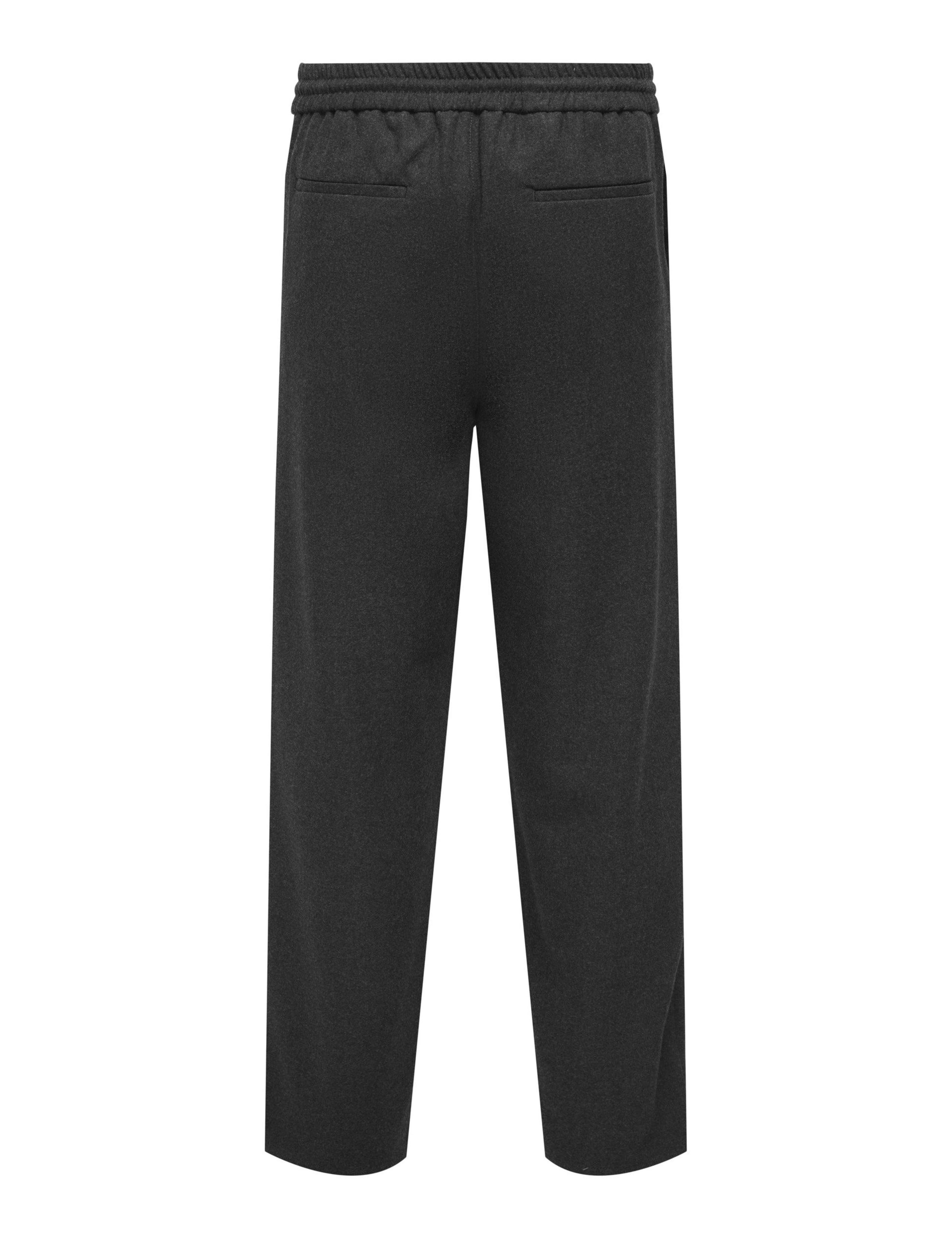 Loose Fit Corduroy Elasticated Waist Trousers 2 of 2