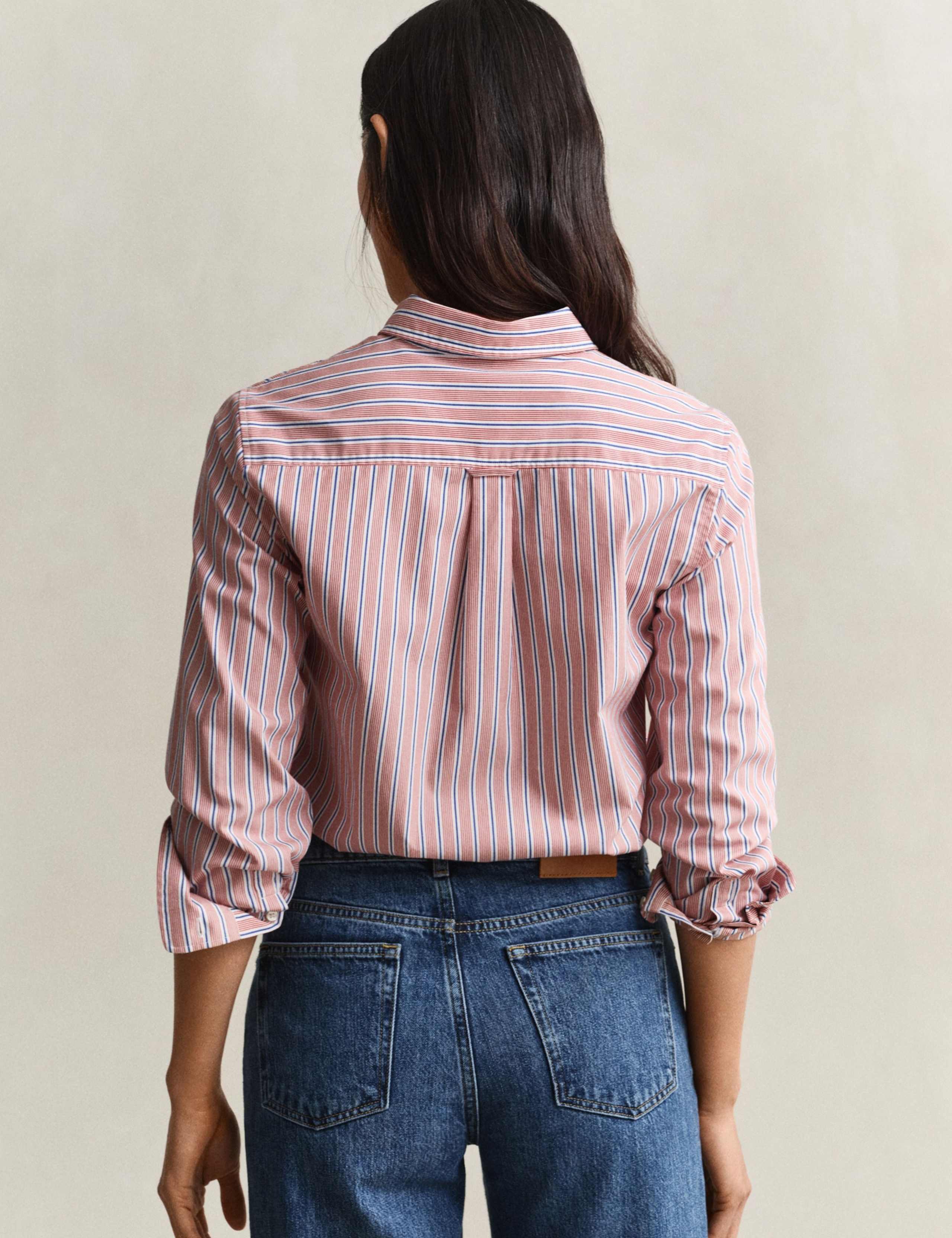Pure Cotton Striped Button Through Shirt 3 of 6