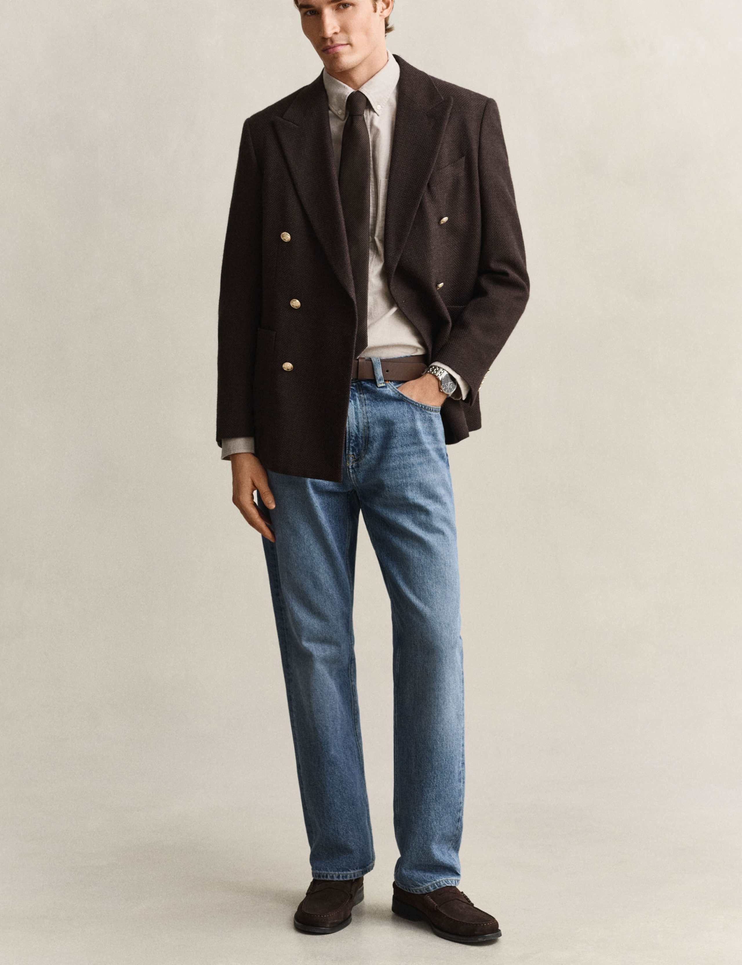 Pure Cotton Classic Oxford Shirt 3 of 6