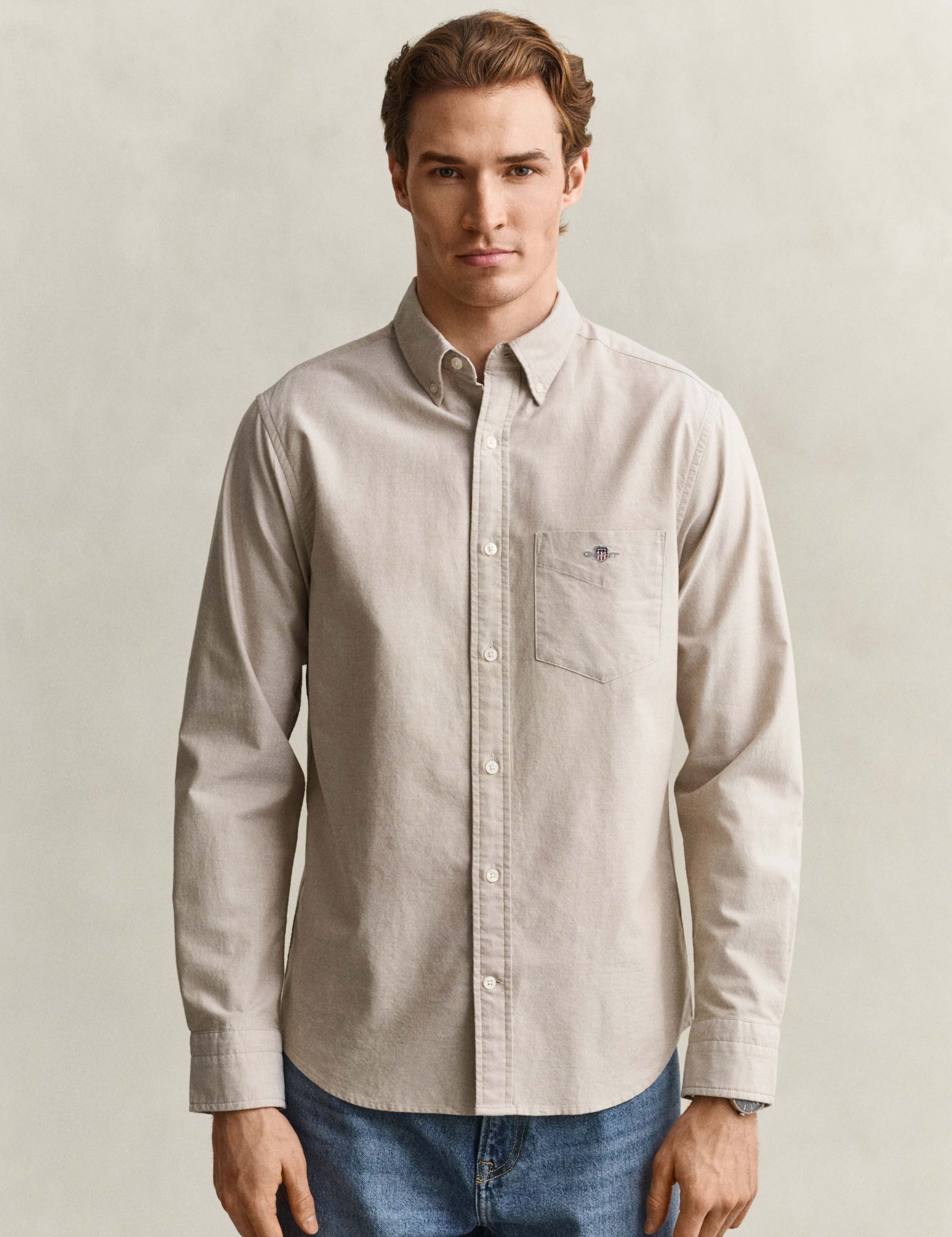 Pure Cotton Classic Oxford Shirt 5 of 6