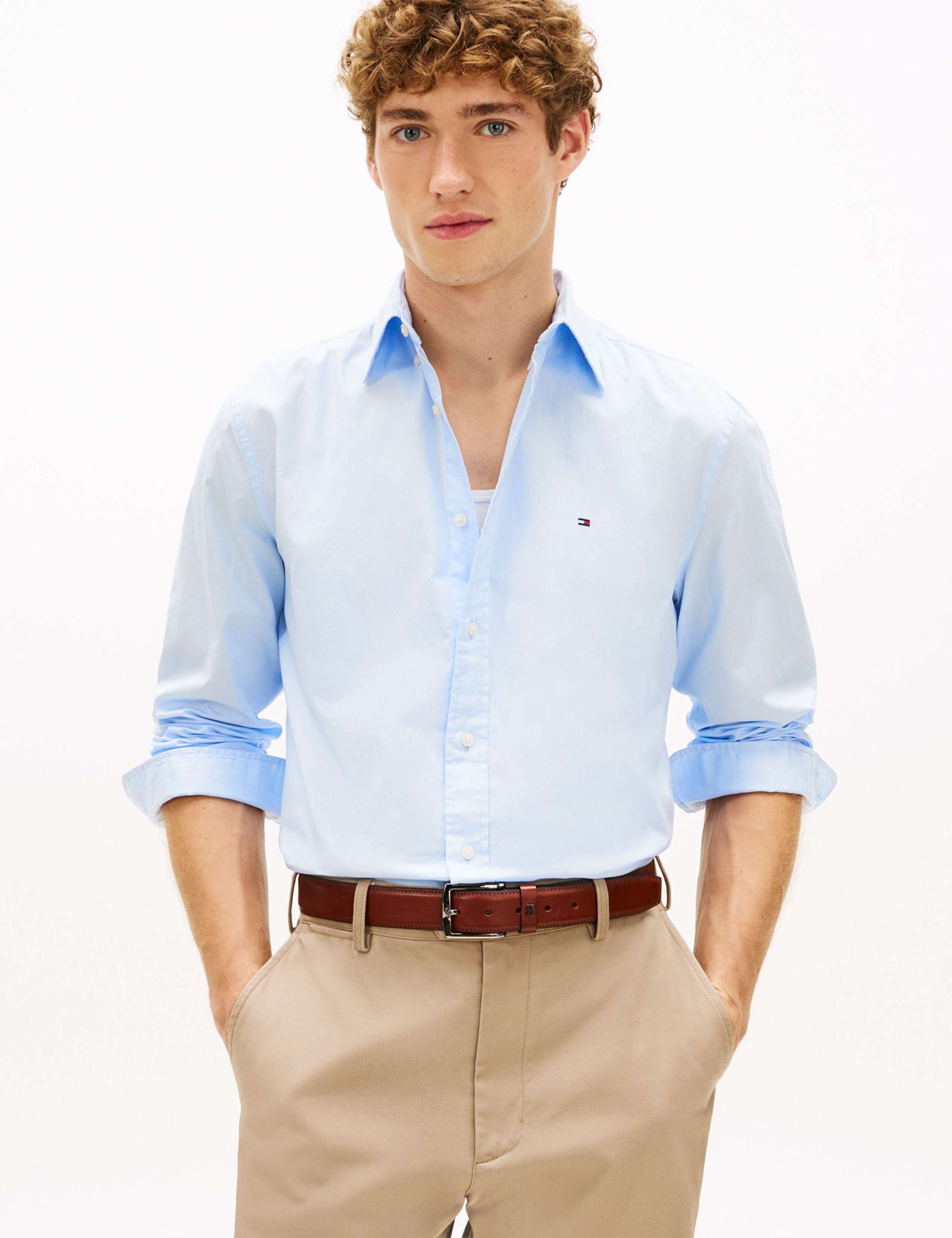Flex Regular Fit Pure Cotton Oxford Shirt 1 of 5