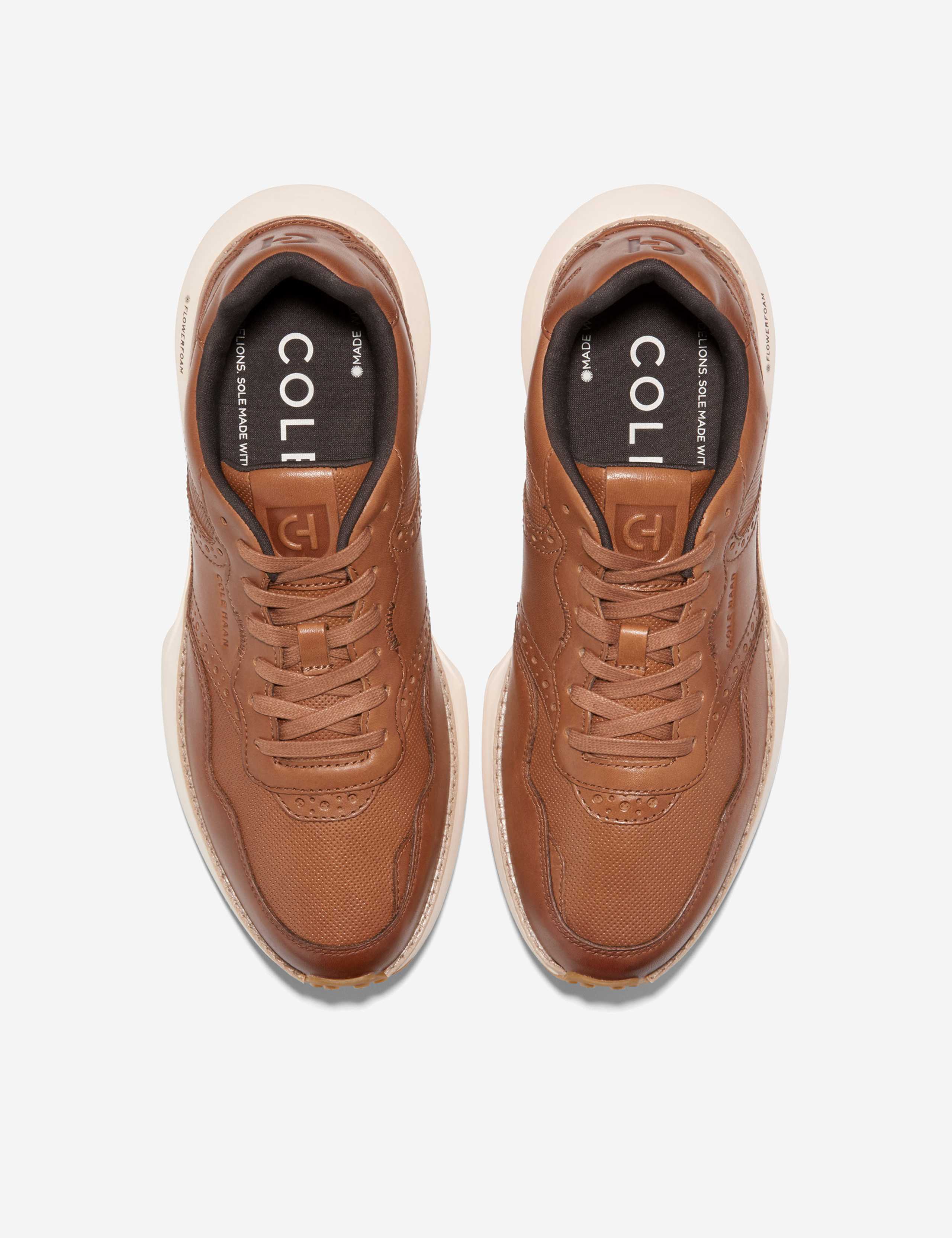 GrandPro Ashland Wide Fit Leather Trainers 3 of 6