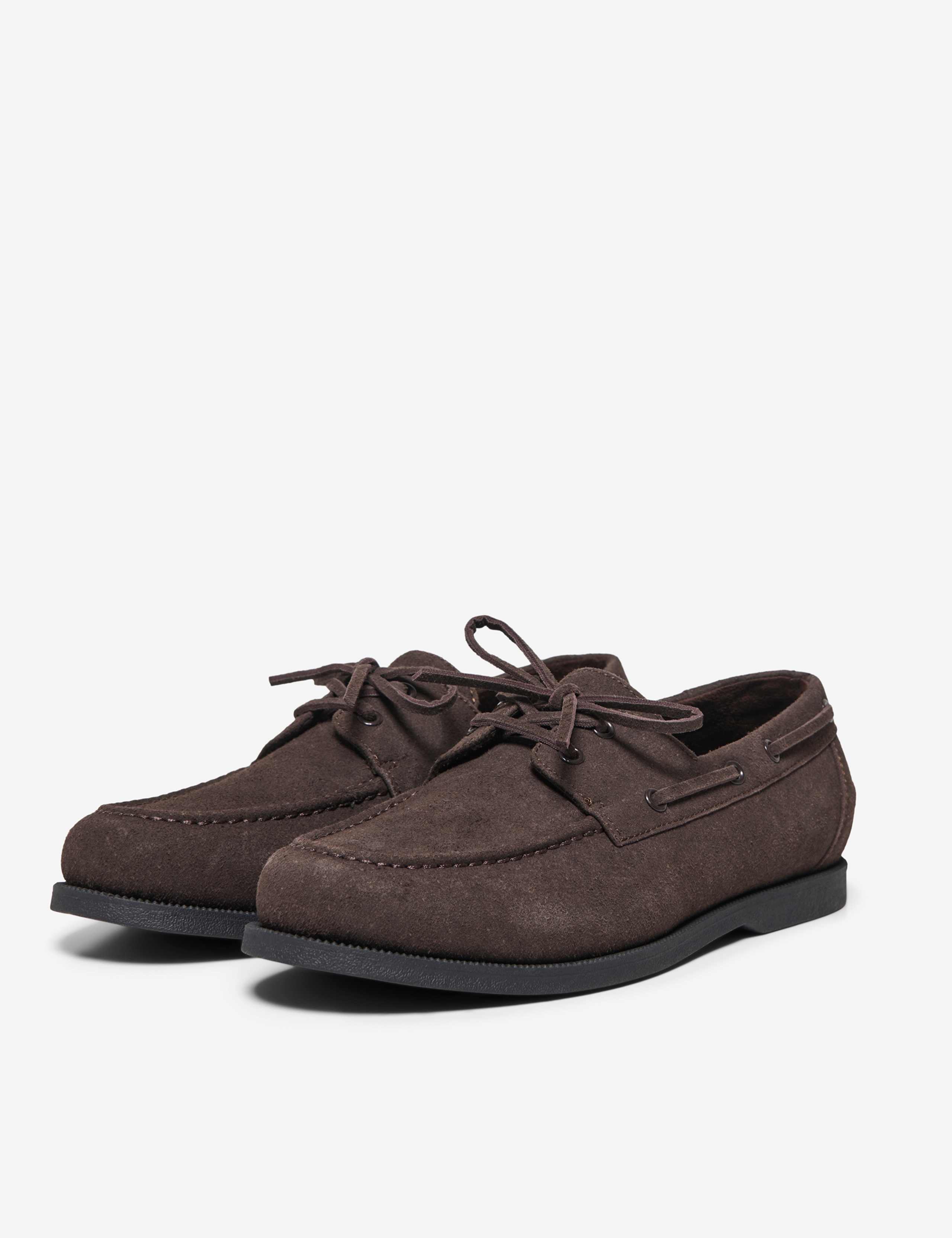 Faux Suede Boat Shoes 2 of 5