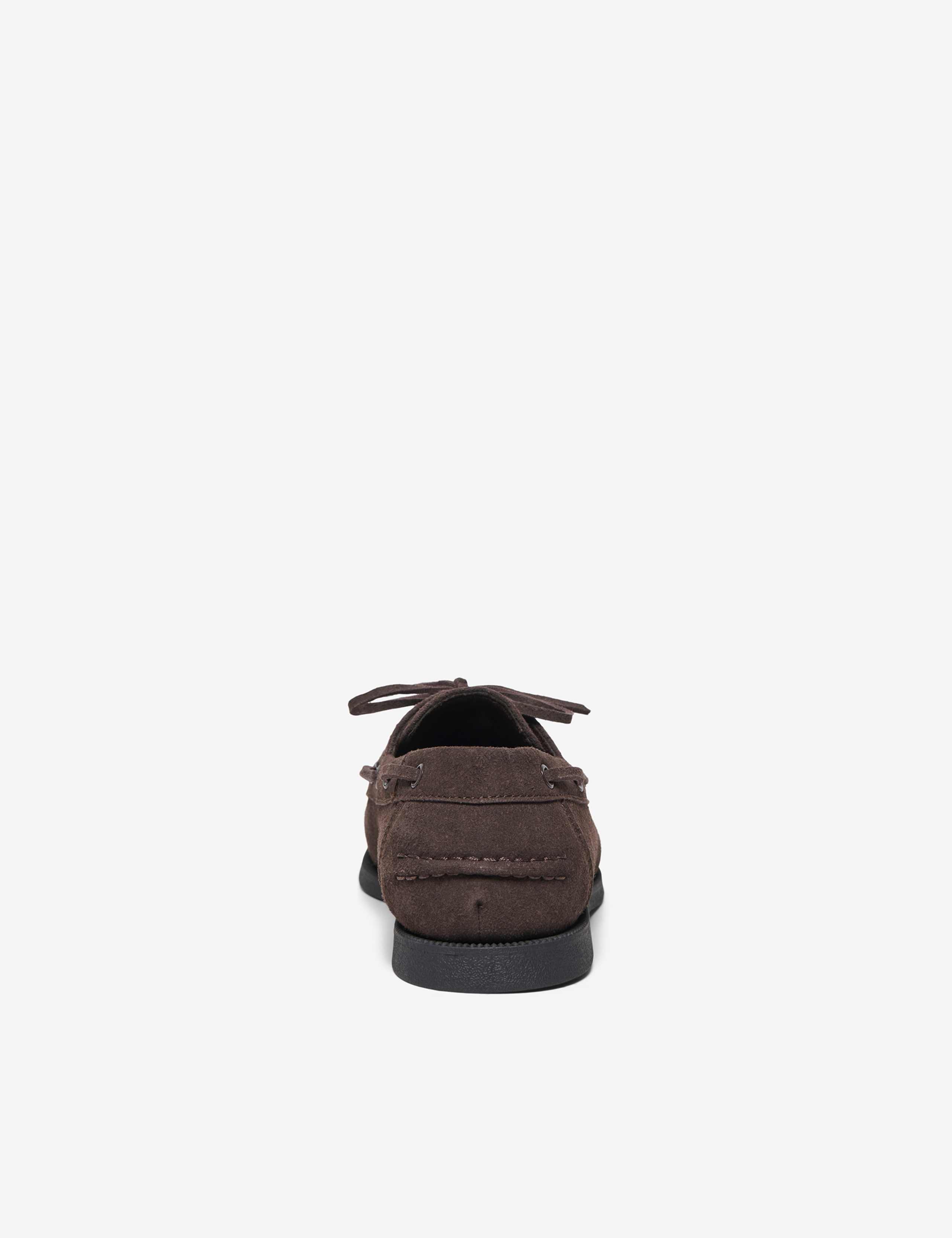 Faux Suede Boat Shoes 3 of 5