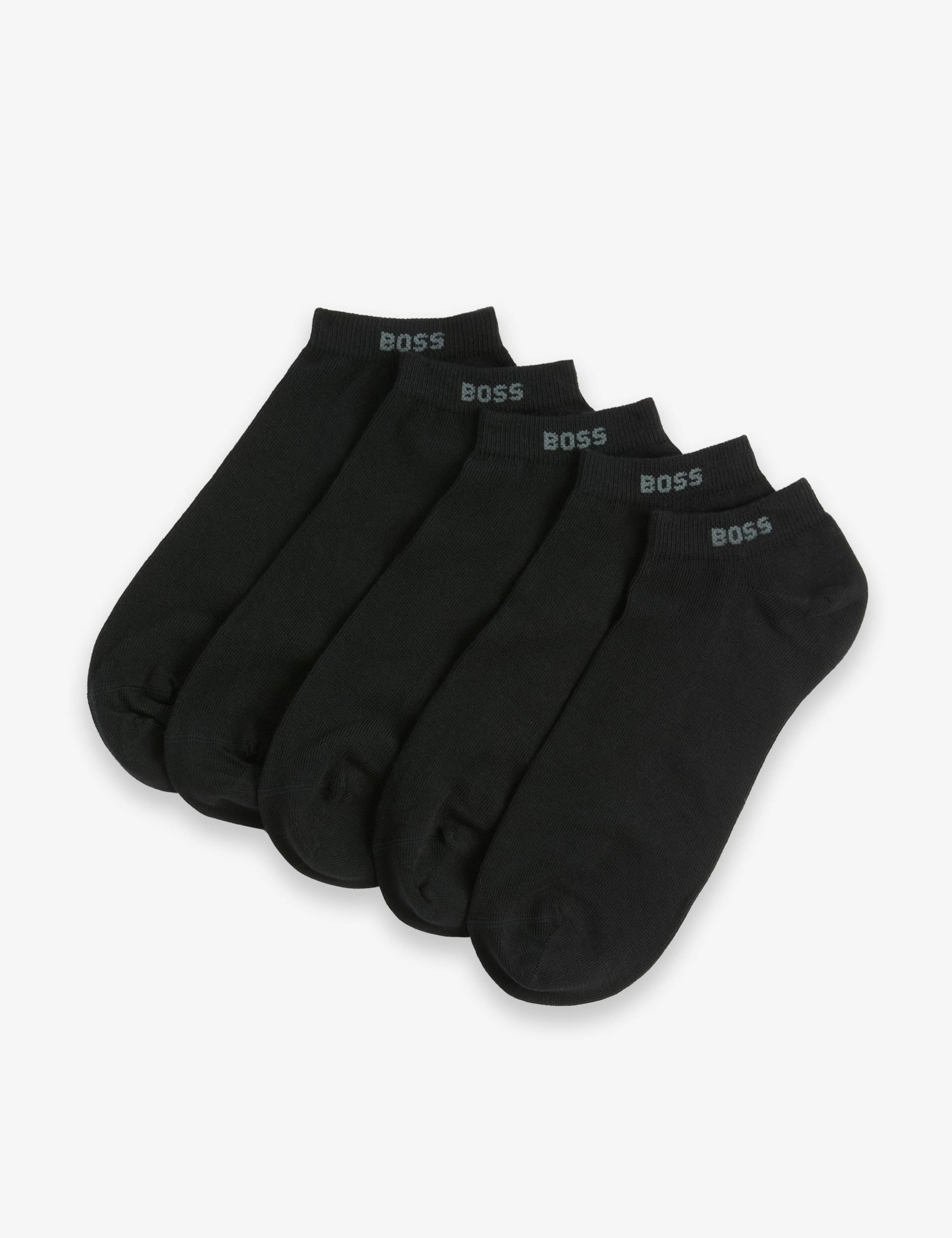 5 Pack Cotton Rich Trainer Socks 1 of 3