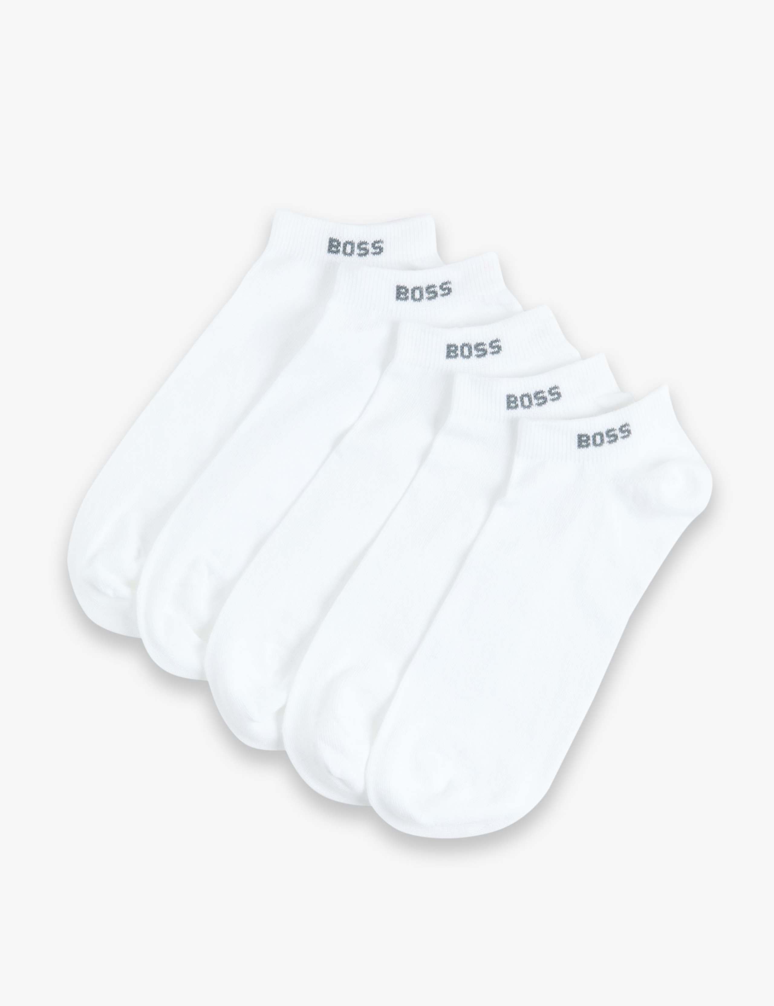 5 Pack Cotton Rich Trainer Socks 1 of 3