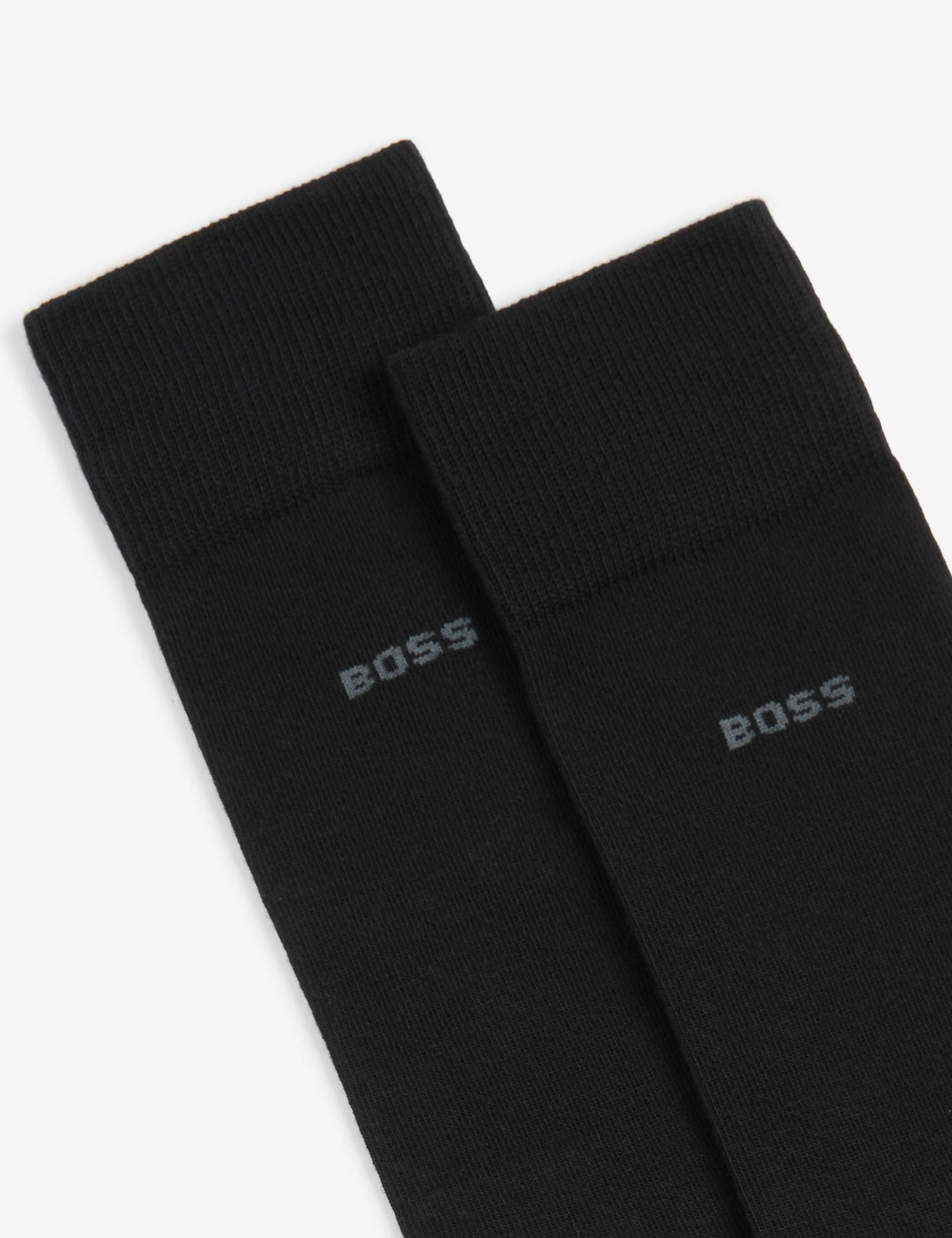 2 Pack Logo Cotton Rich Socks 2 of 3