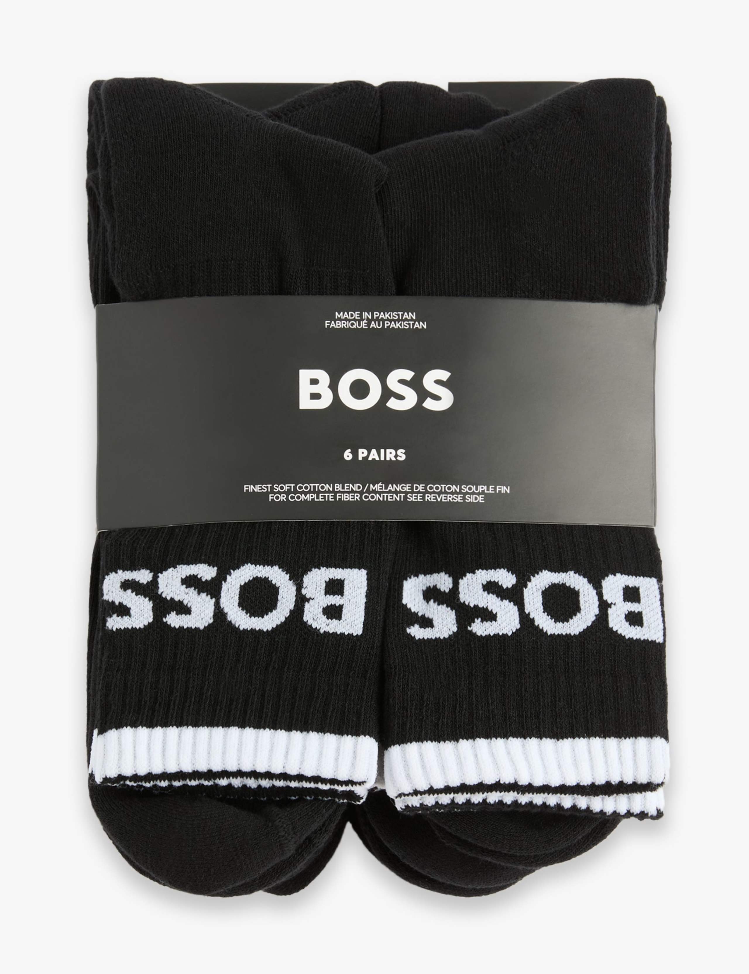 6 Pack Stripe Cotton Rich Ankle Socks 3 of 3