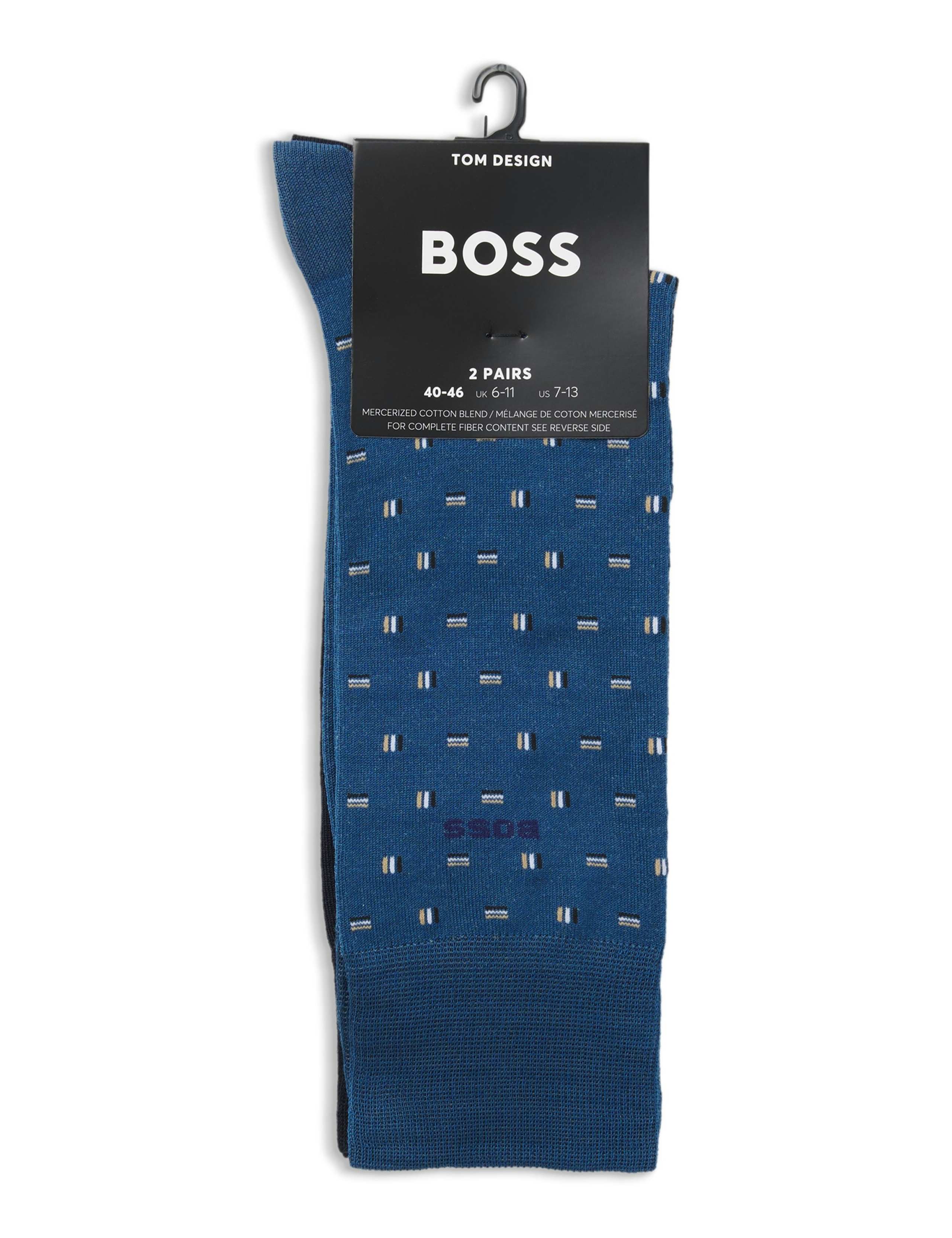2 Pack Assorted Cotton Rich Socks 3 of 3